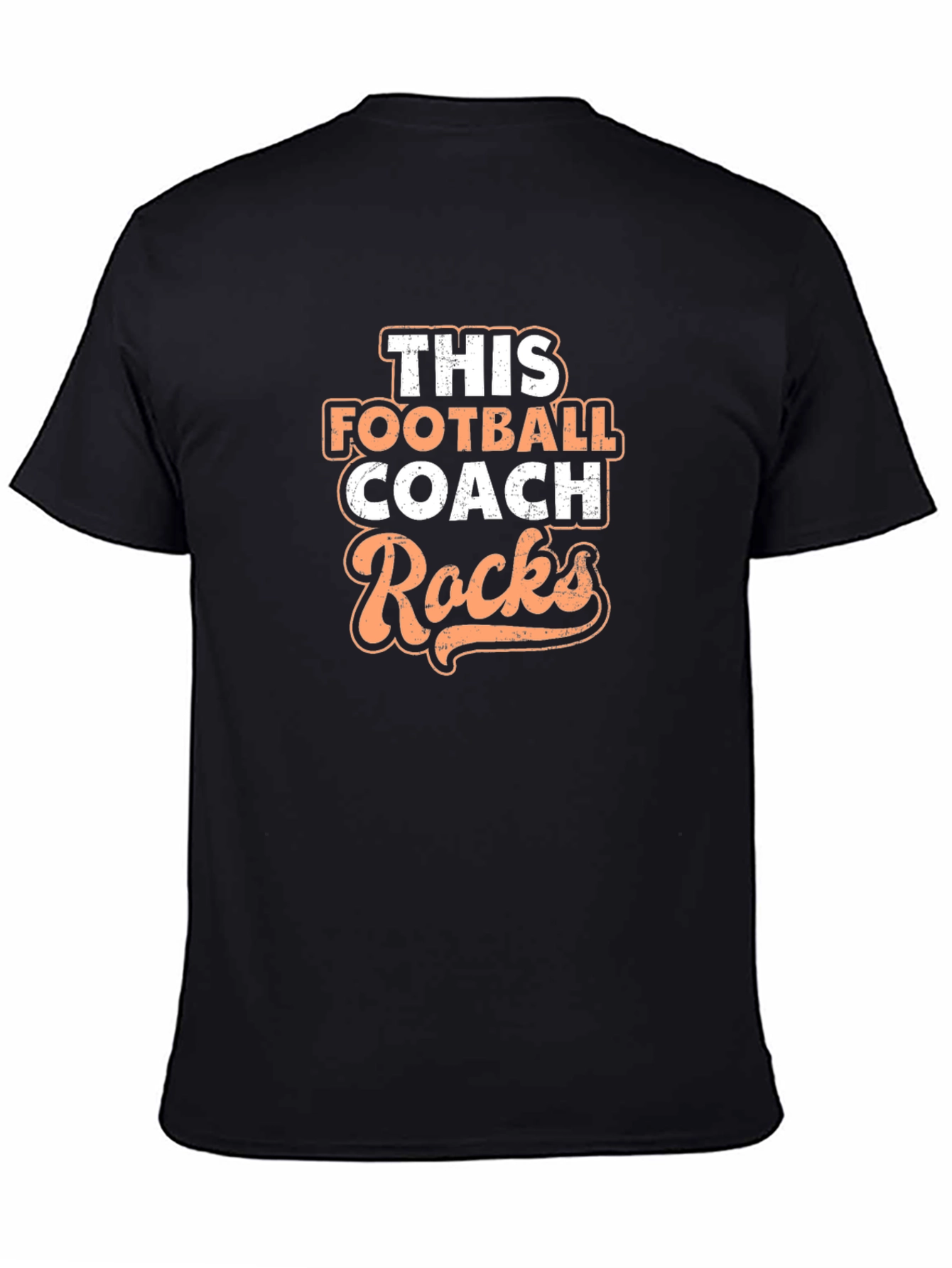 Football Coach Rocks Graphic Tee