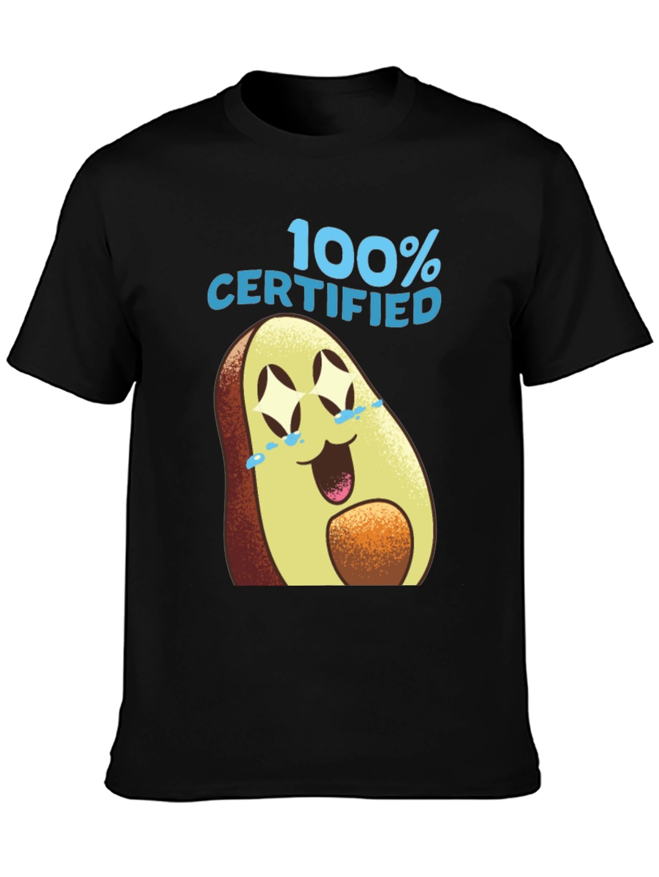 Funny Avocado Certified Graphic Tee