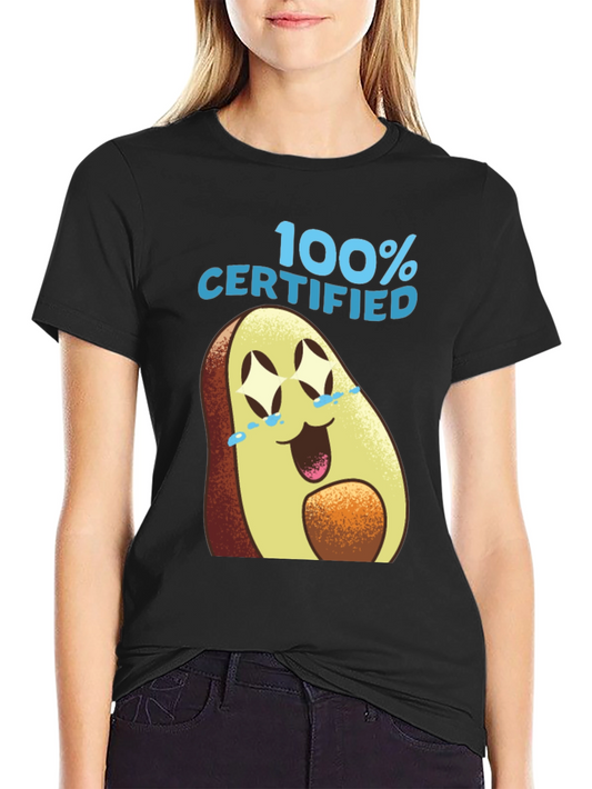 Funny Avocado Certified Graphic Tee