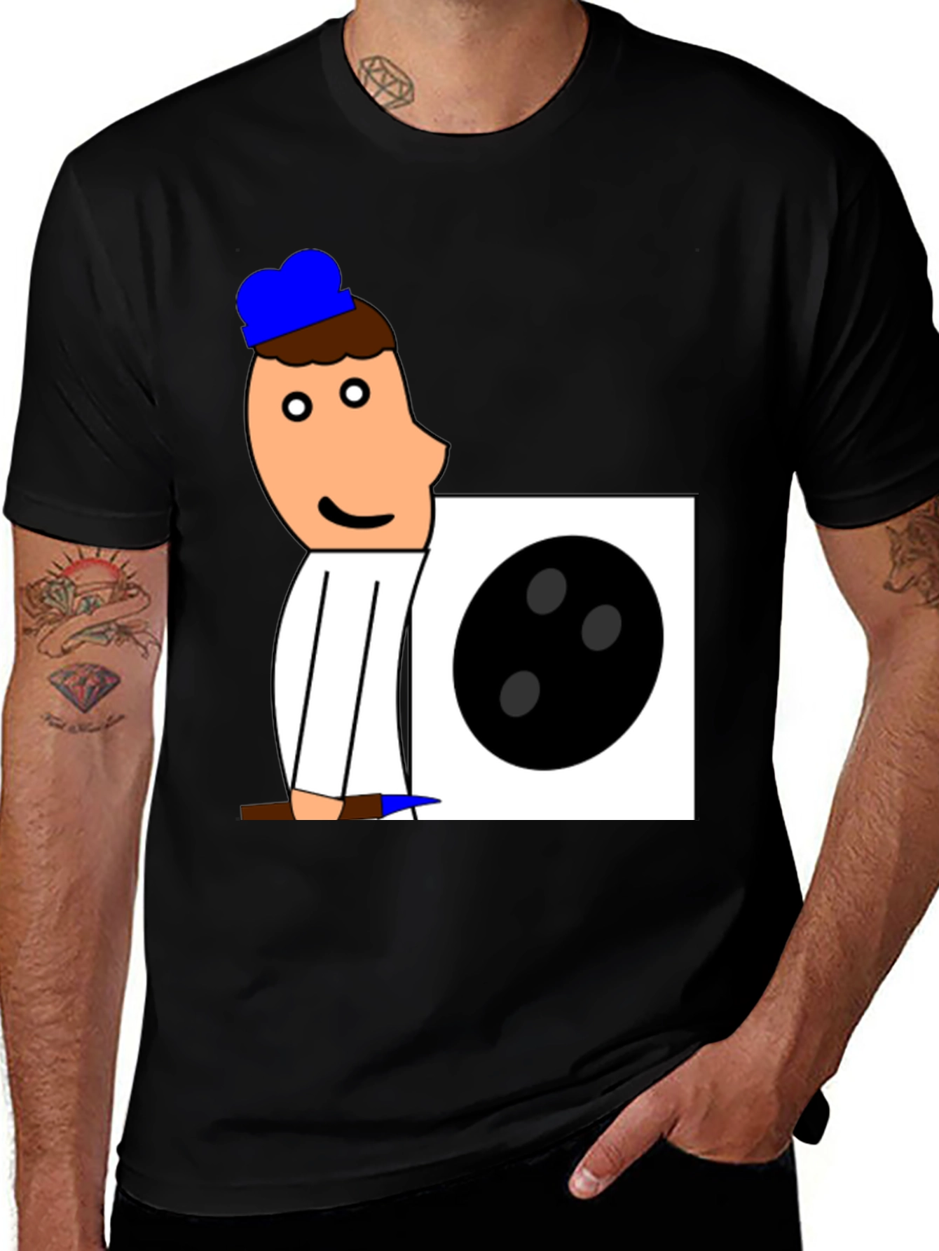 Cartoon Bowling T-Shirt