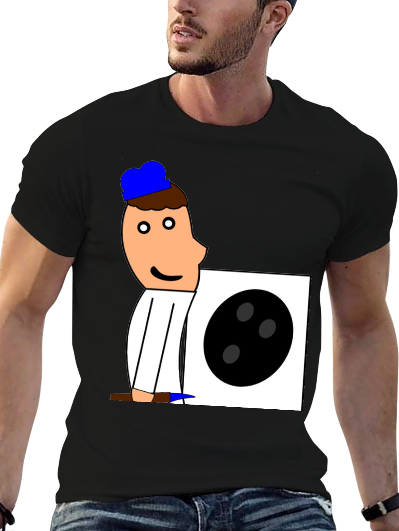 Cartoon Bowling T-Shirt