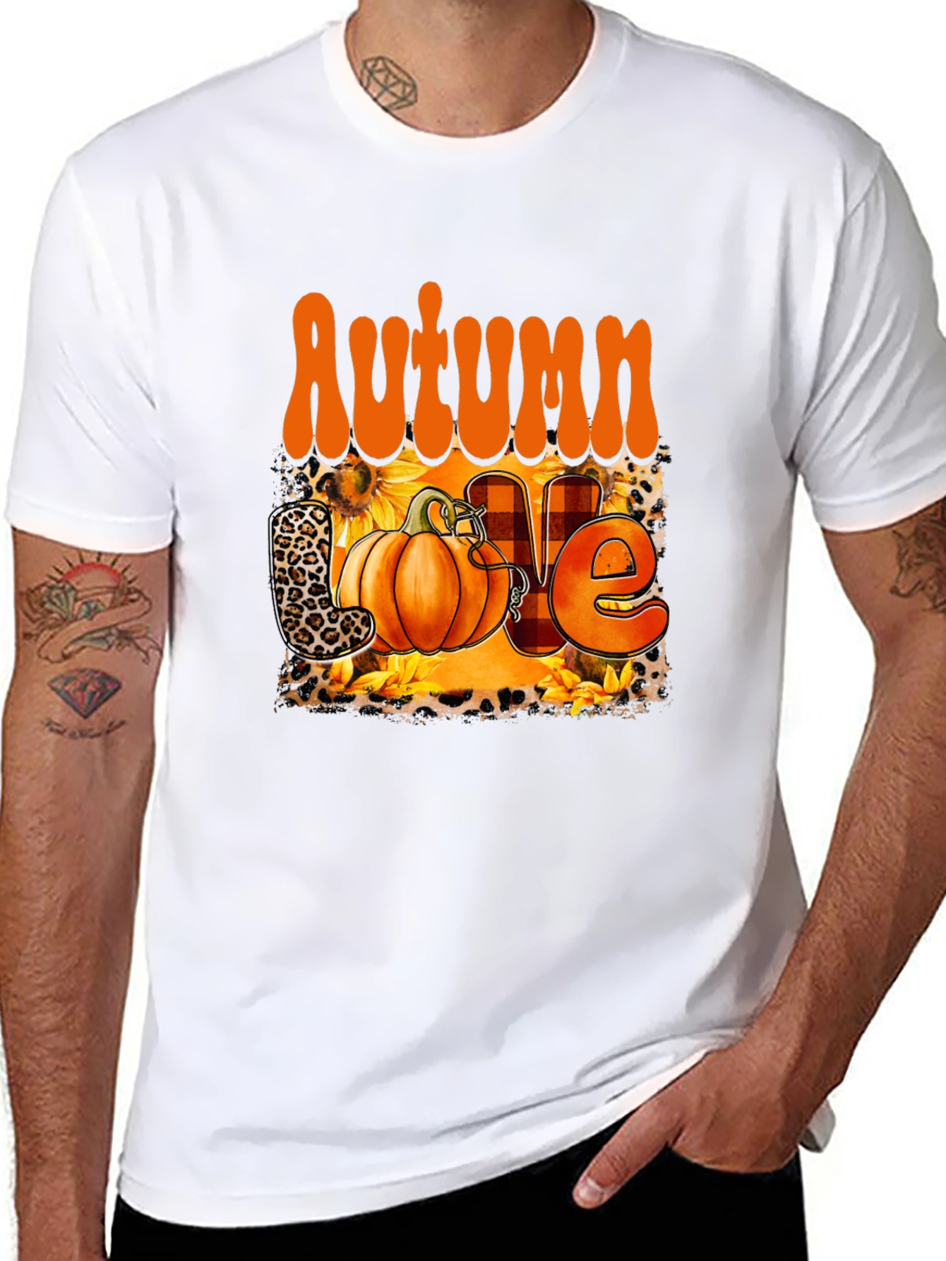 Autumn Love Pumpkin T-Shirt