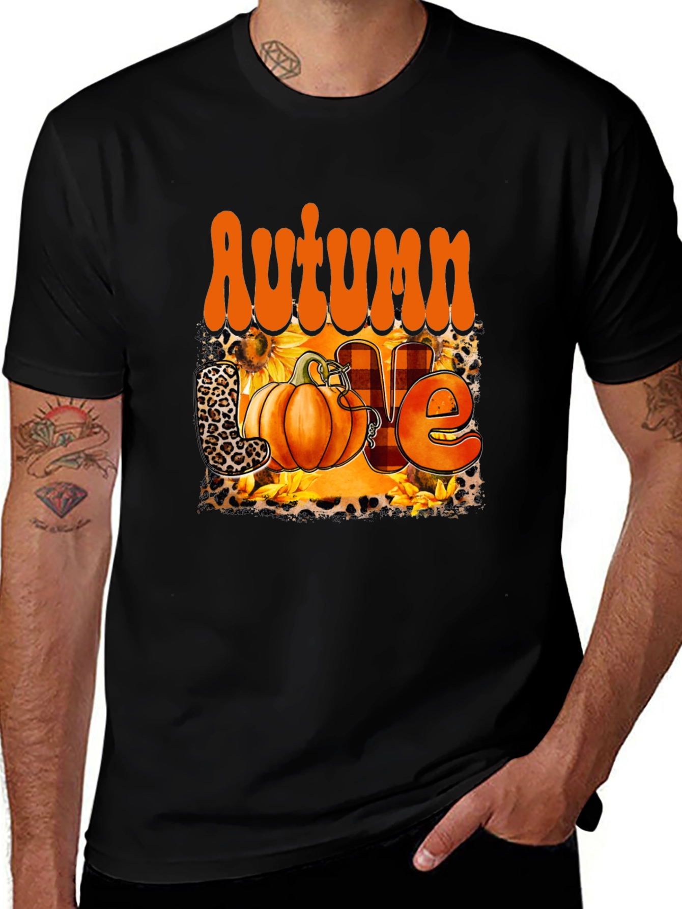 Autumn Love Pumpkin T-Shirt