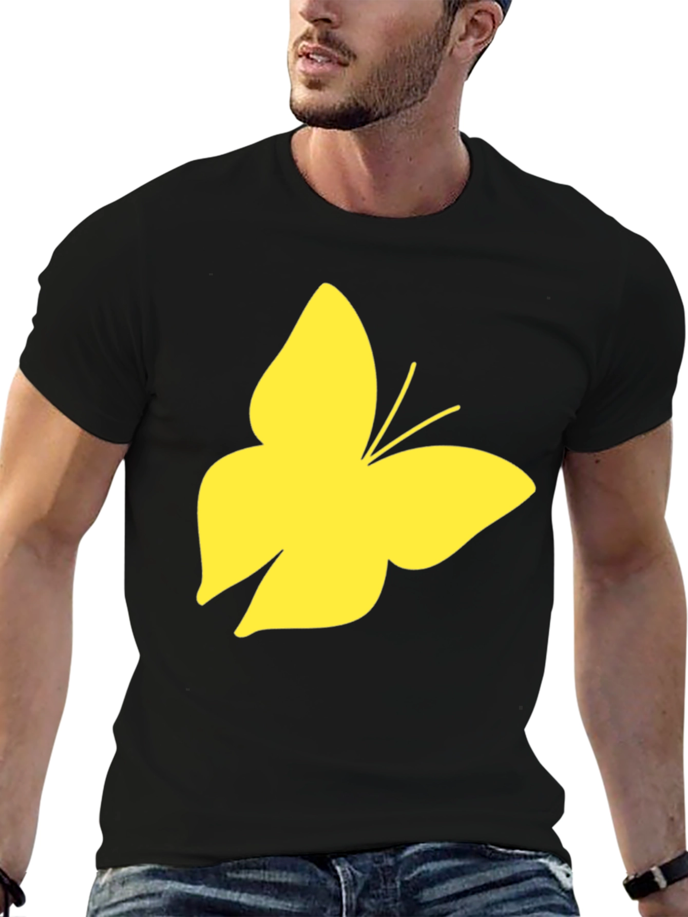 Butterfly Graphic Tee - Casual Comfort