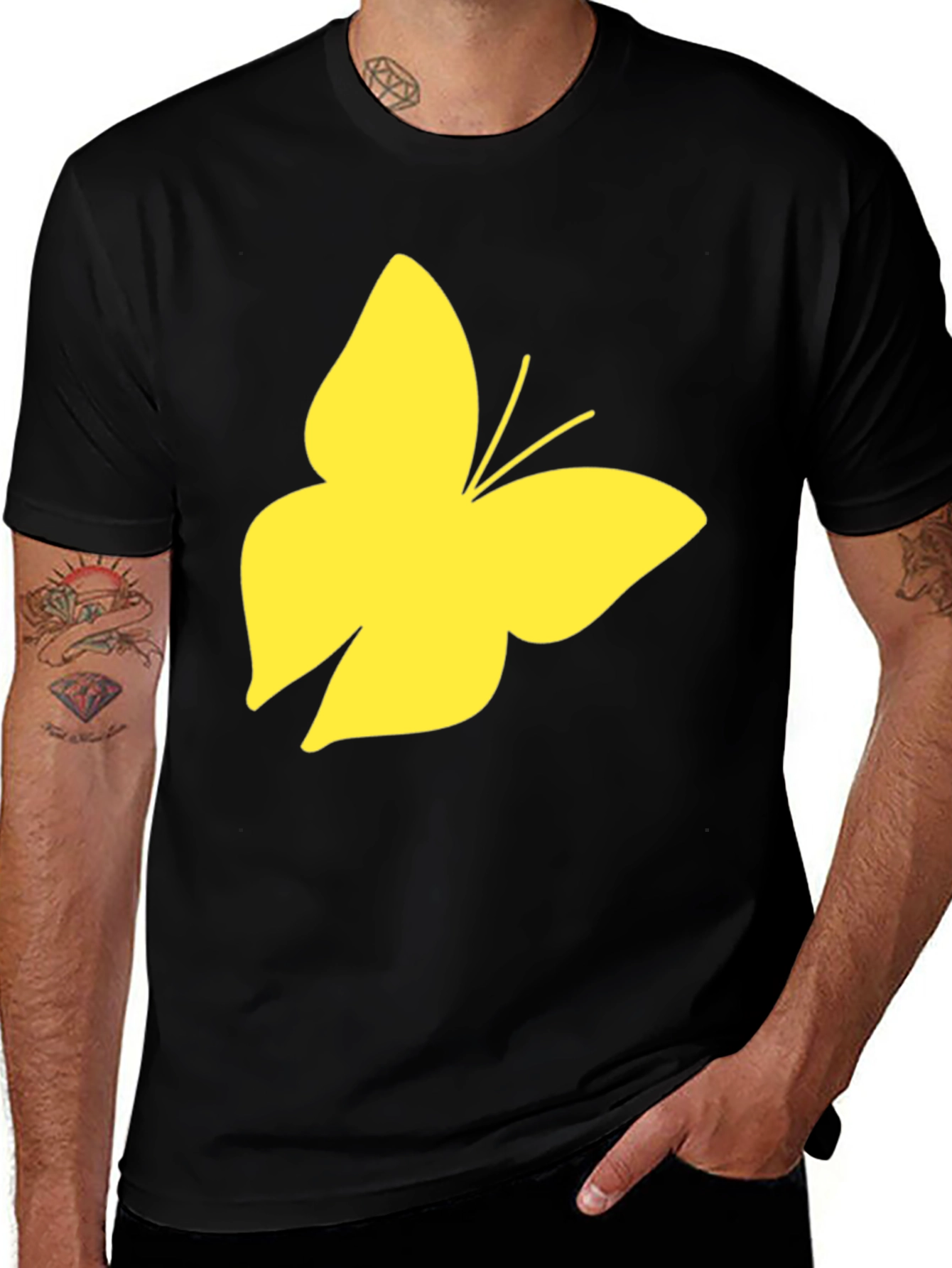Butterfly Graphic Tee - Casual Comfort
