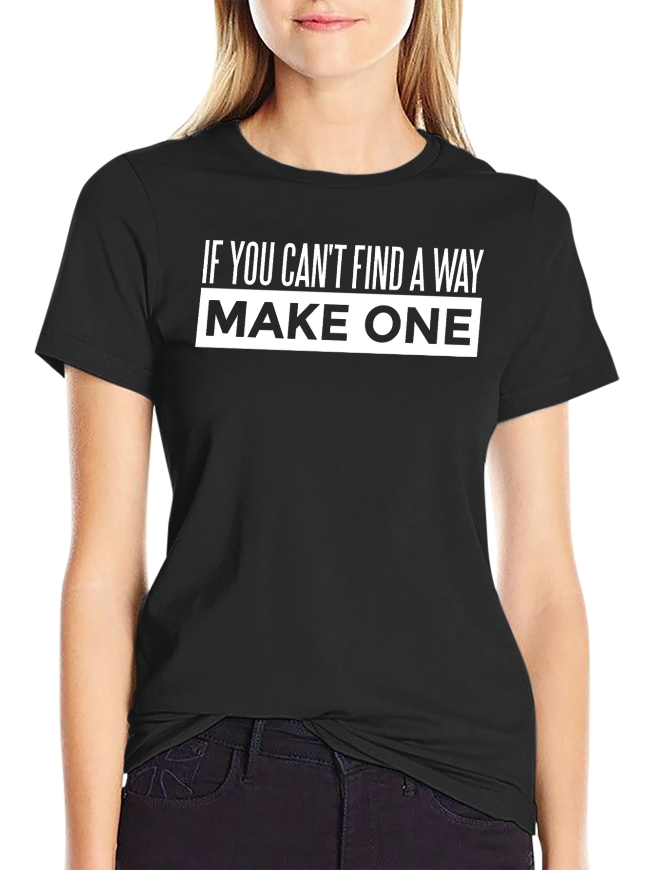 Motivational Graphic Tee - Make One