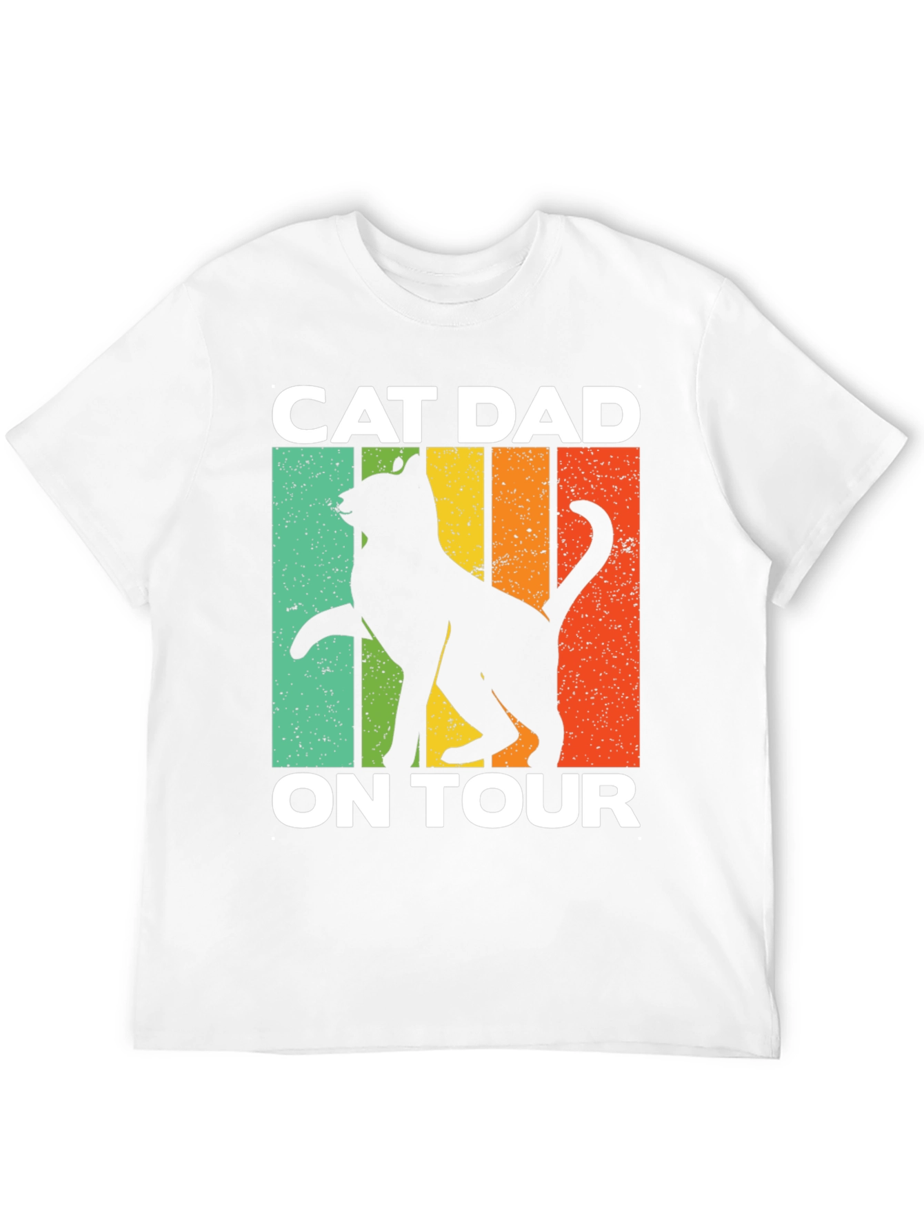 Cat Dad On Tour Graphic Tee