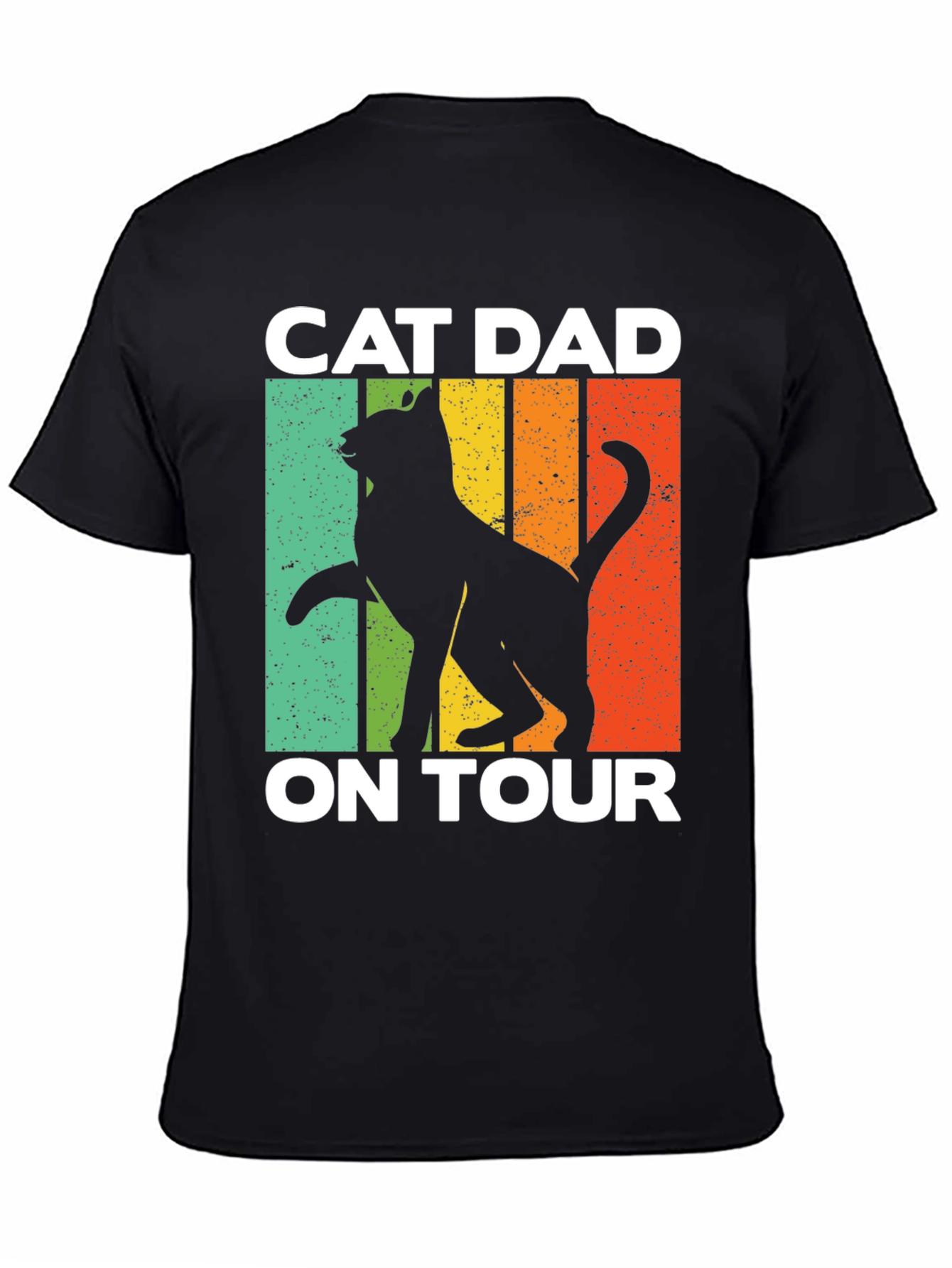 Cat Dad On Tour Graphic Tee