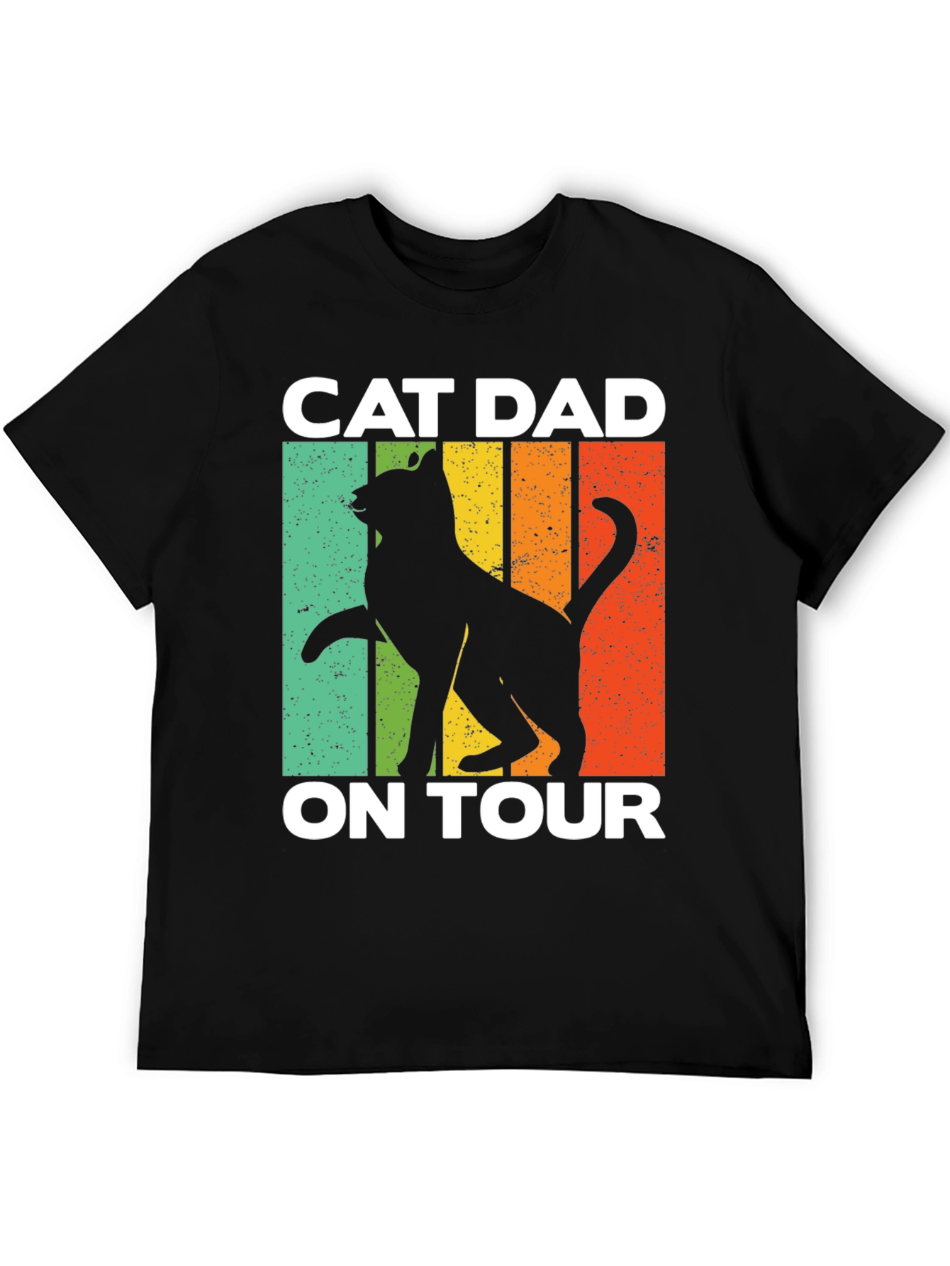 Cat Dad On Tour Graphic Tee
