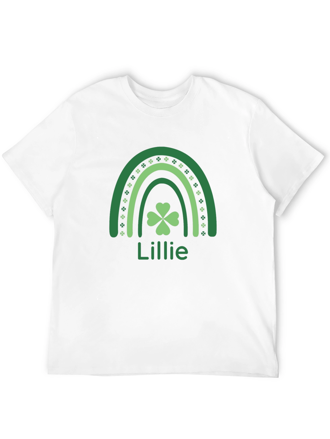 St. Patricks Day Rainbow Personalized T-Shirt