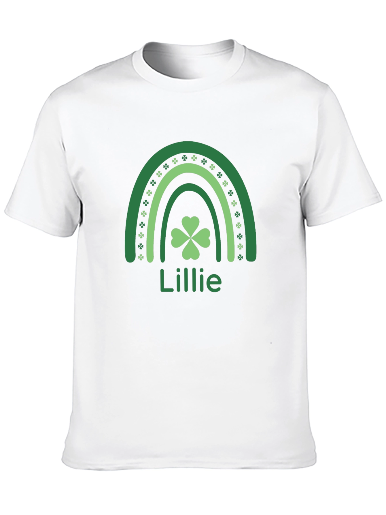 St. Patricks Day Rainbow Personalized T-Shirt