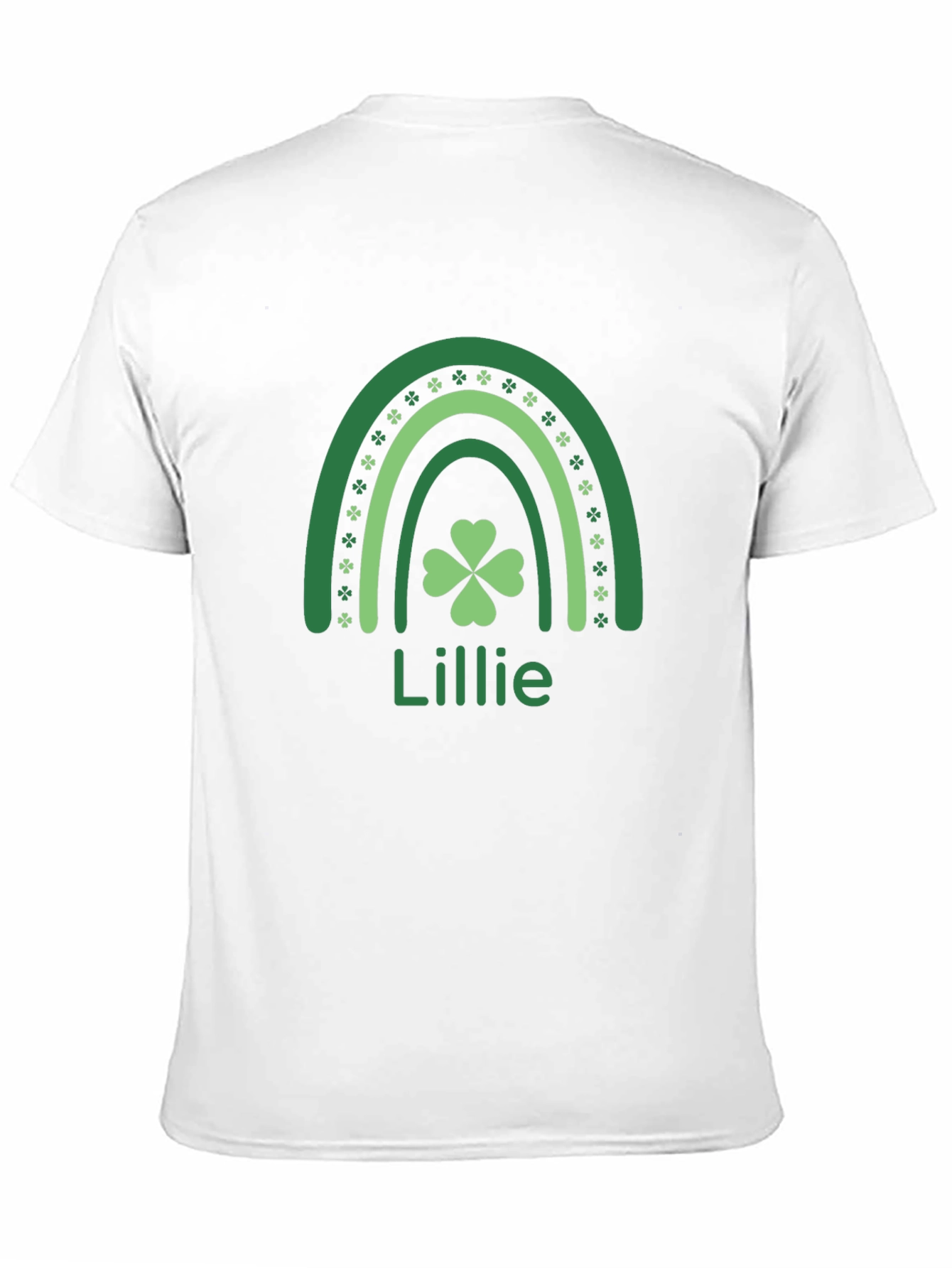St. Patricks Day Rainbow Personalized T-Shirt