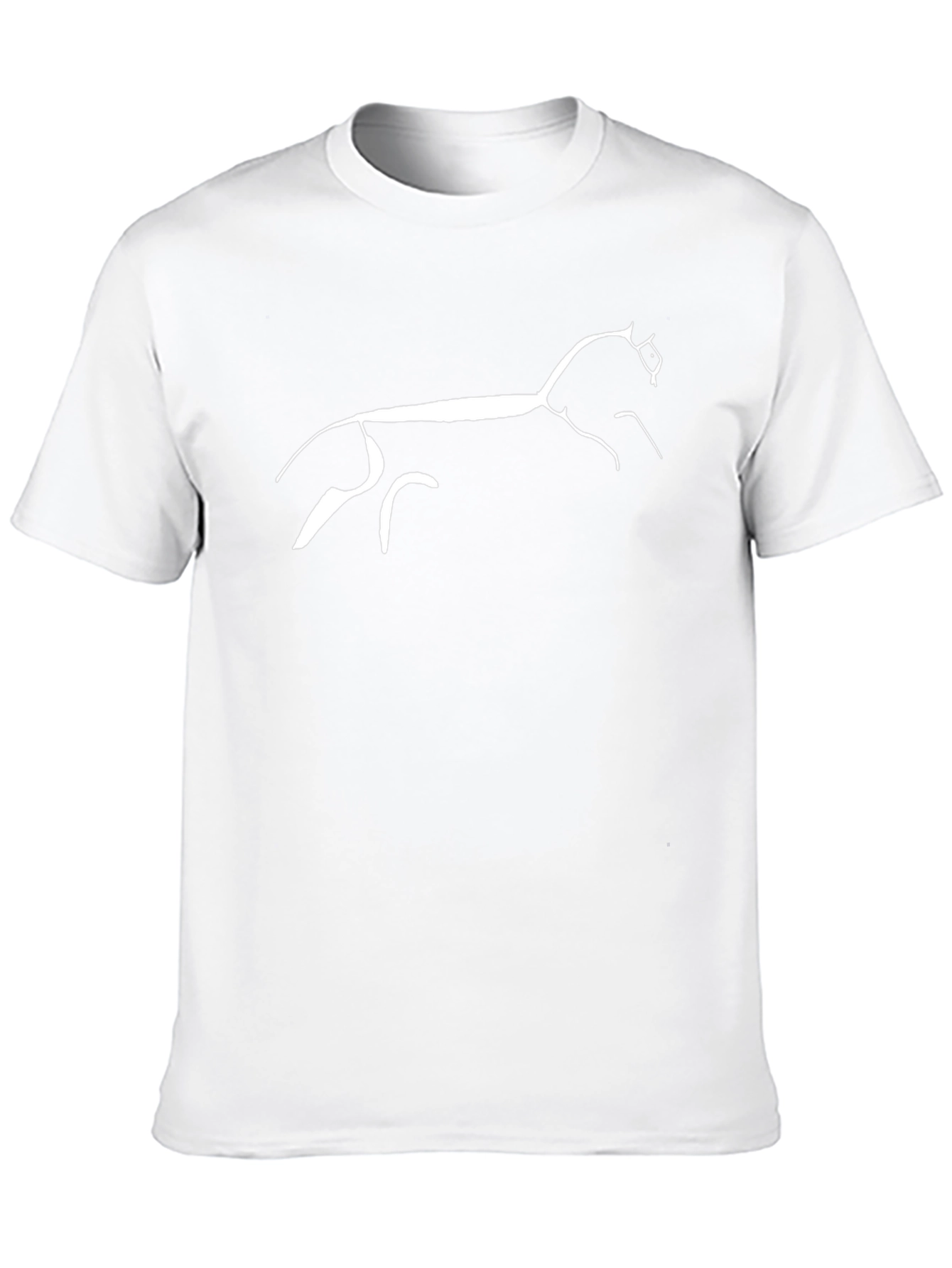 Cave Art Horse T-Shirt - Stylish Graphic Tee