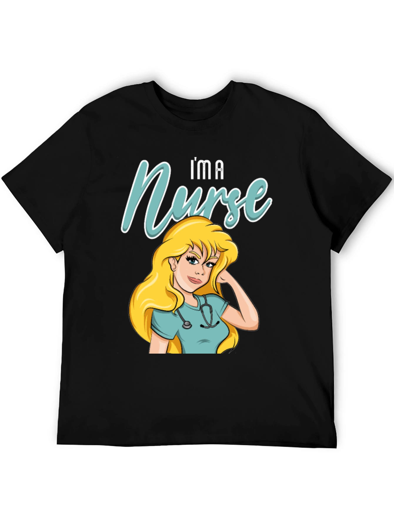 Im A Nurse T-Shirt Cartoon Design