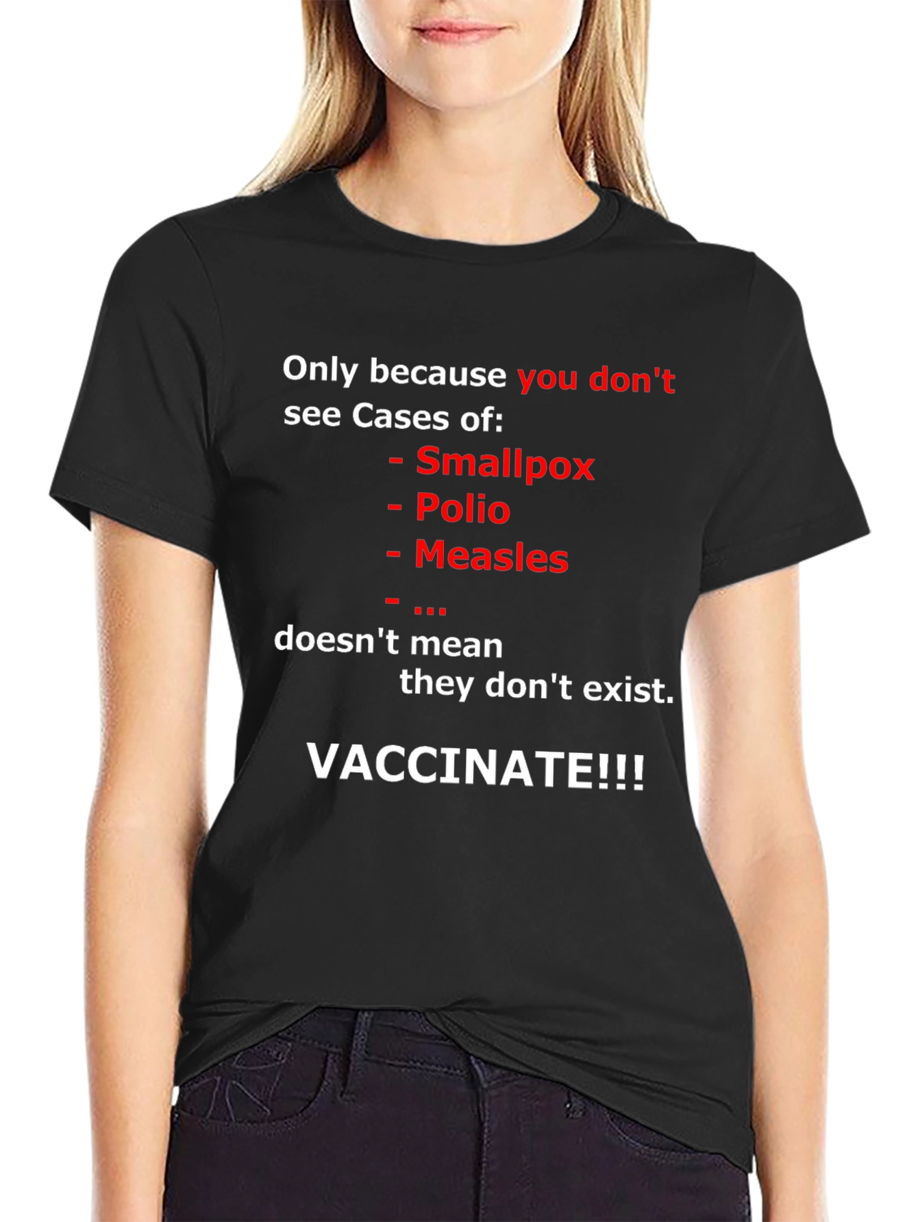 Vaccinate T-Shirt: Prevent Disease