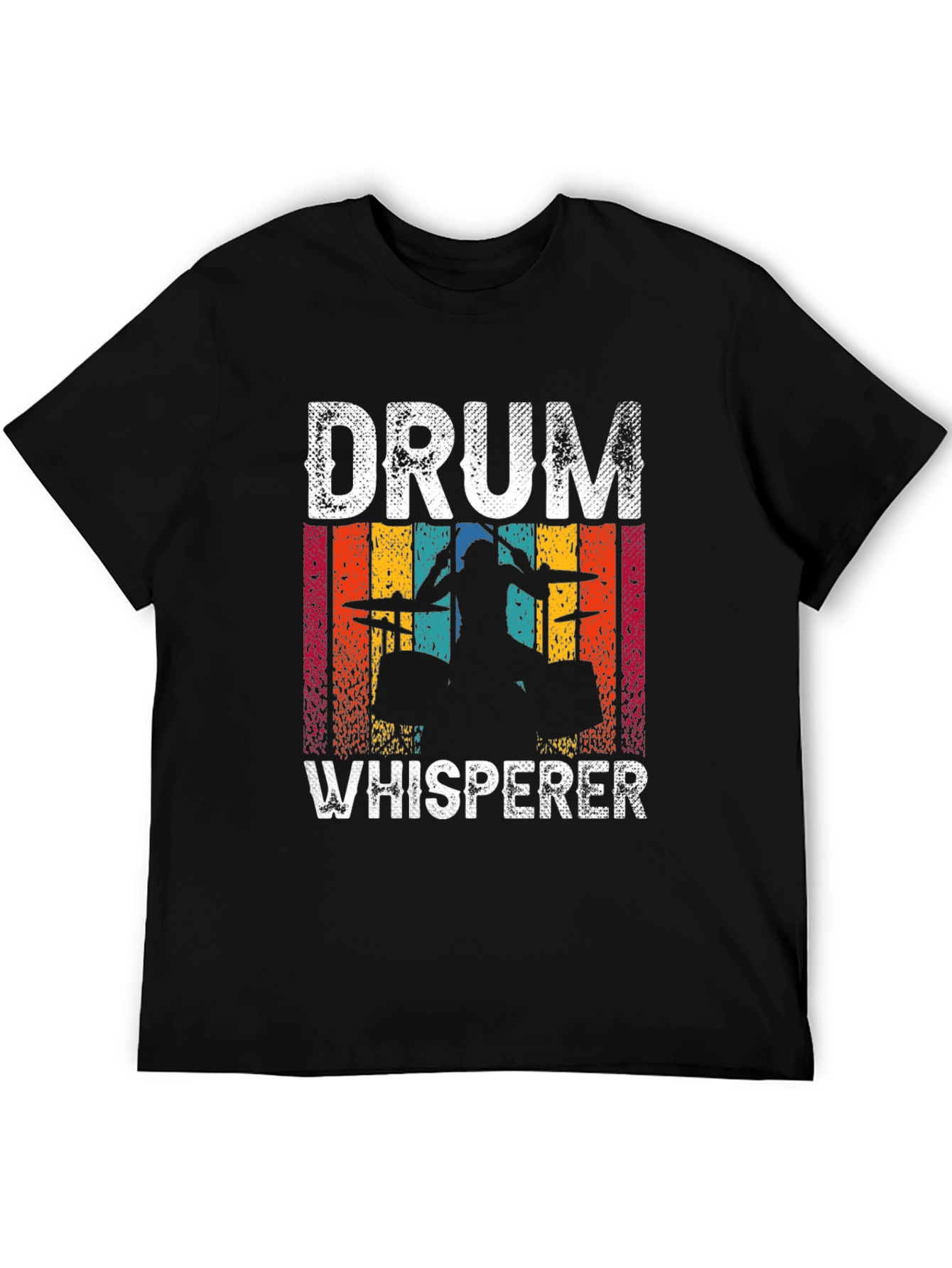Drum Whisperer Graphic Tee - Music Lover Shirt