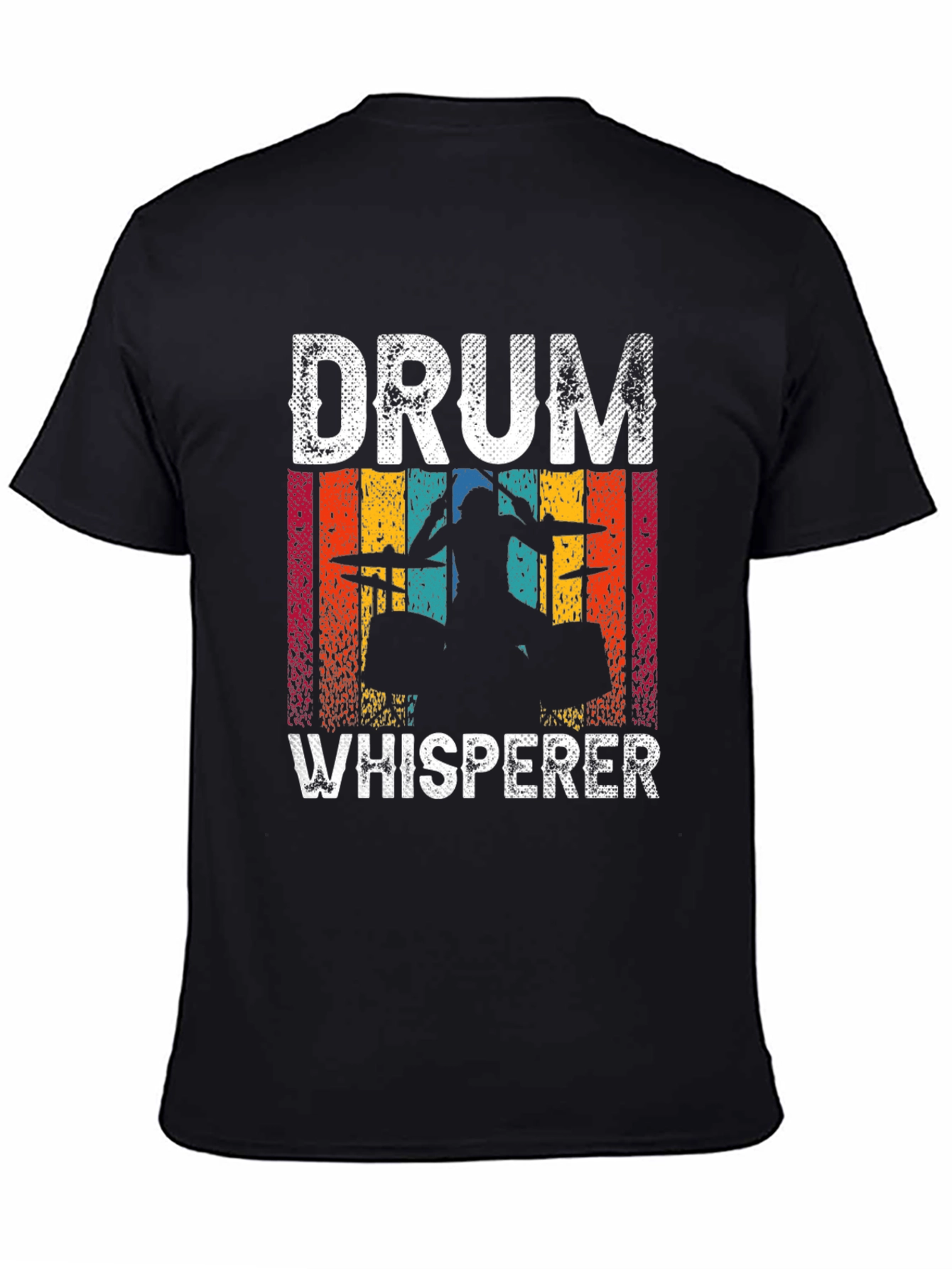 Drum Whisperer Graphic Tee - Music Lover Shirt