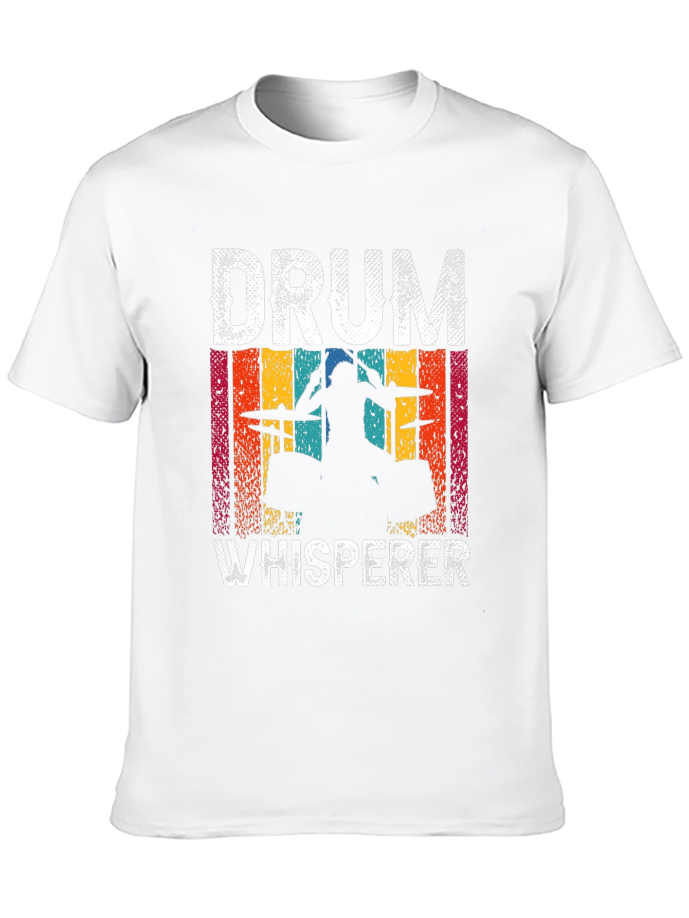 Drum Whisperer Graphic Tee - Music Lover Shirt