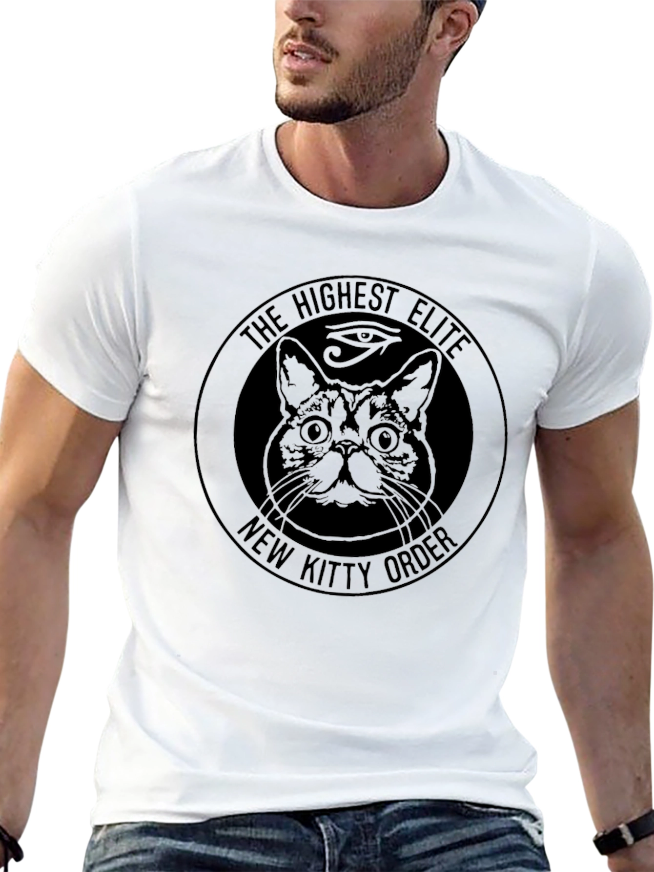 The Highest Elite New Kitty Order Black T-Shirt