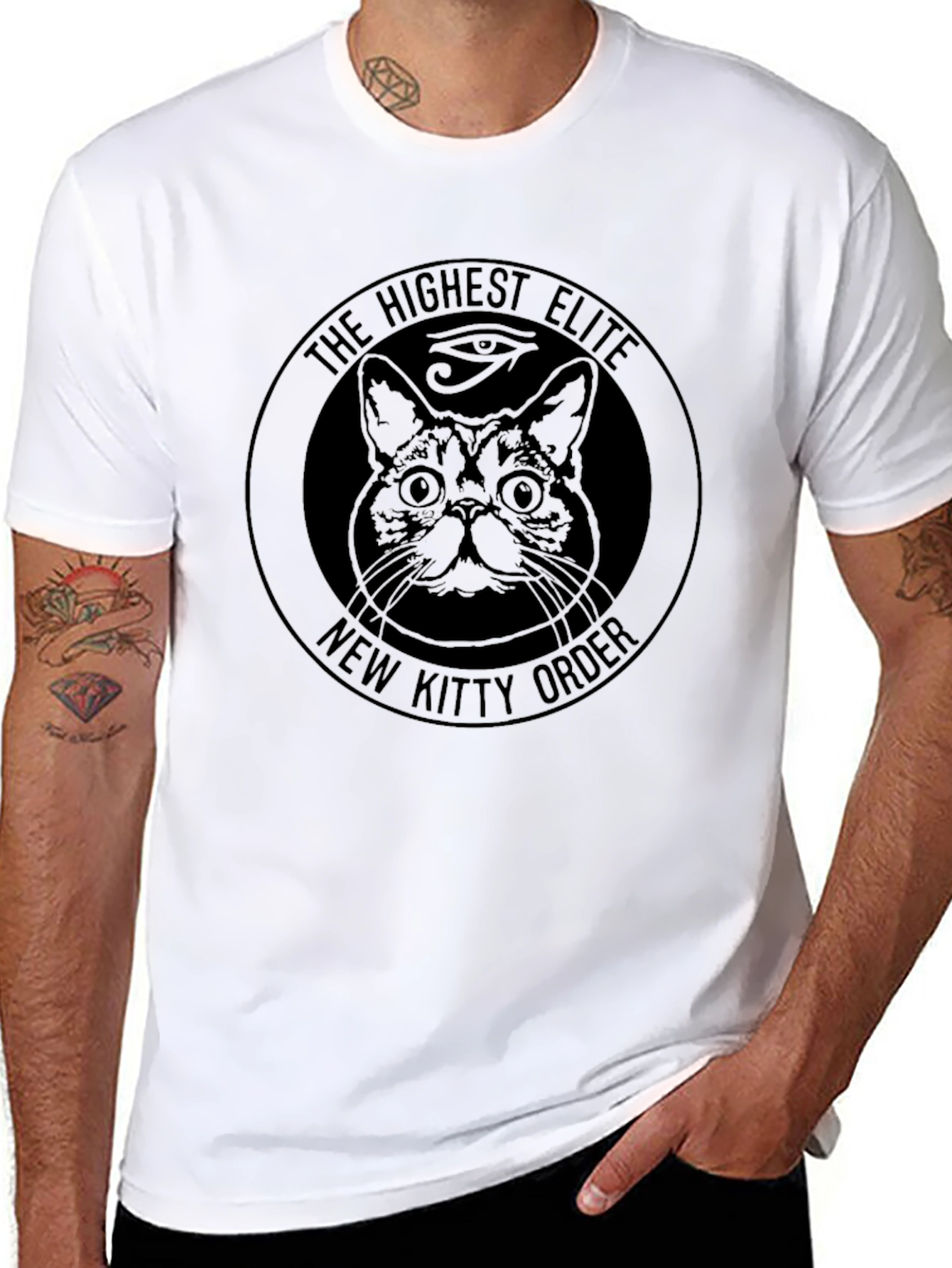 The Highest Elite New Kitty Order Black T-Shirt