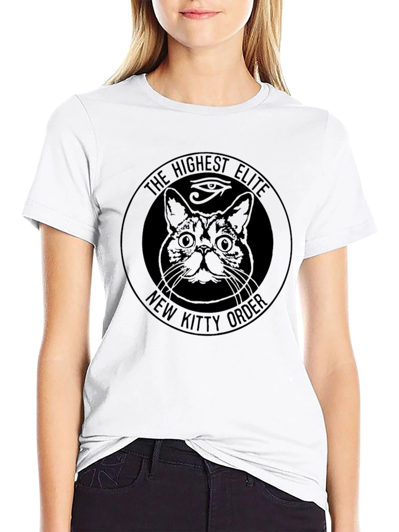 The Highest Elite New Kitty Order Black T-Shirt