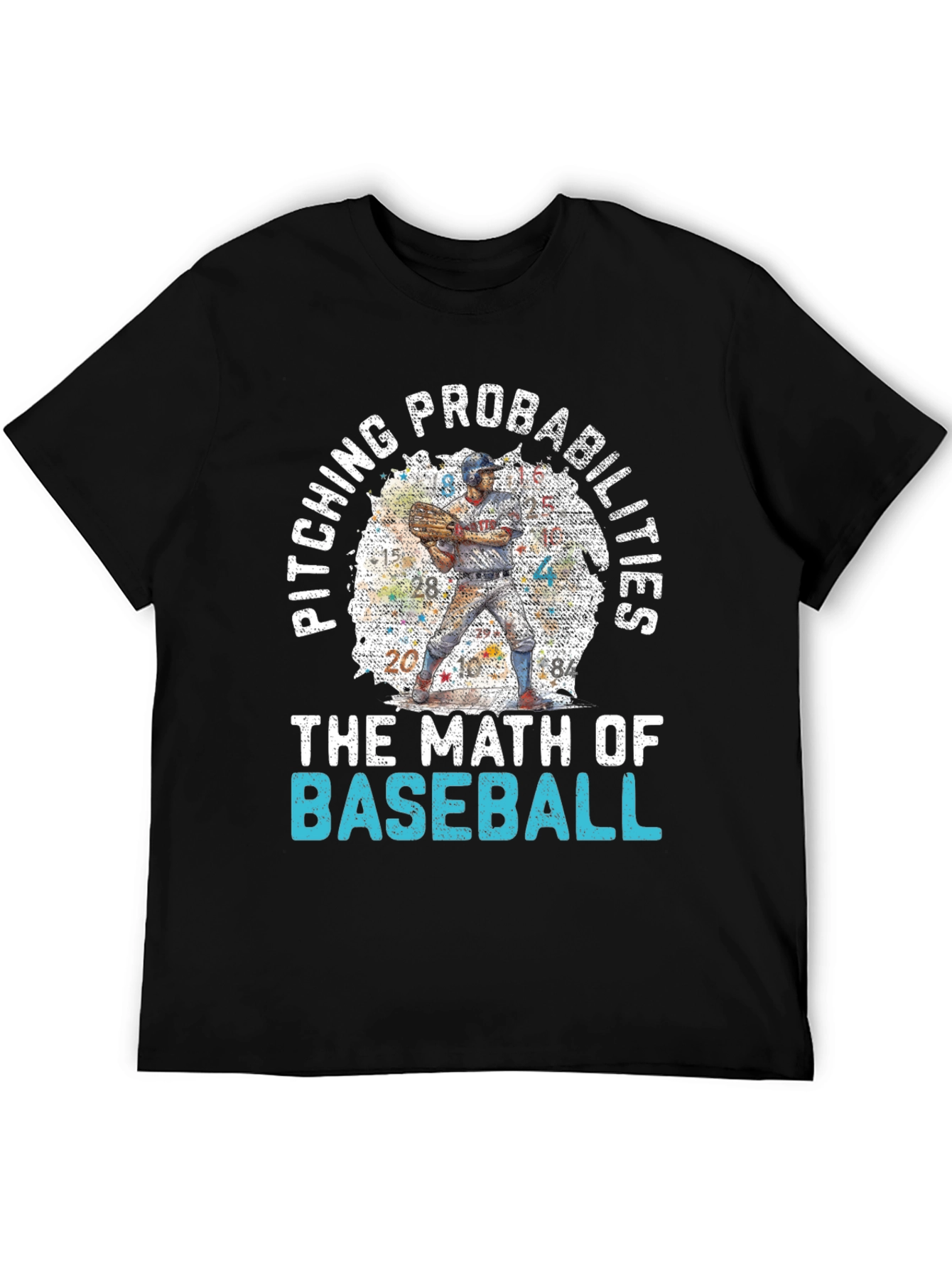 Baseball Math Tee - Pitching Probabilities Shirt
