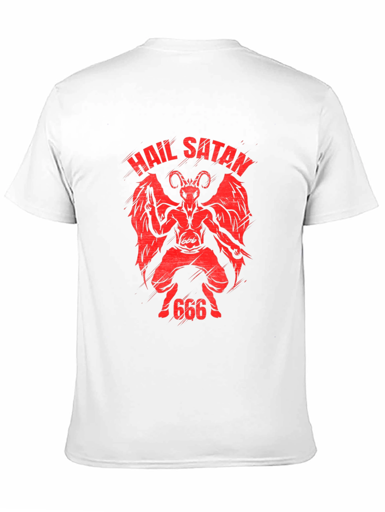 Hail Satan Graphic Tee - Black T-Shirt