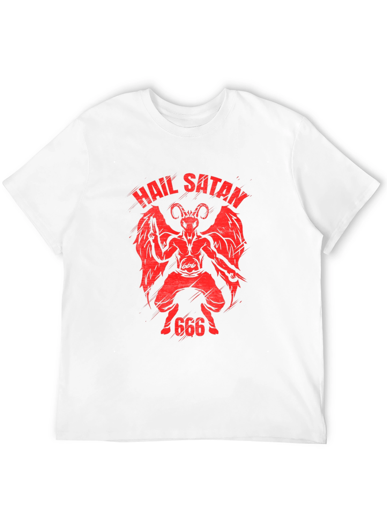 Hail Satan Graphic Tee - Black T-Shirt