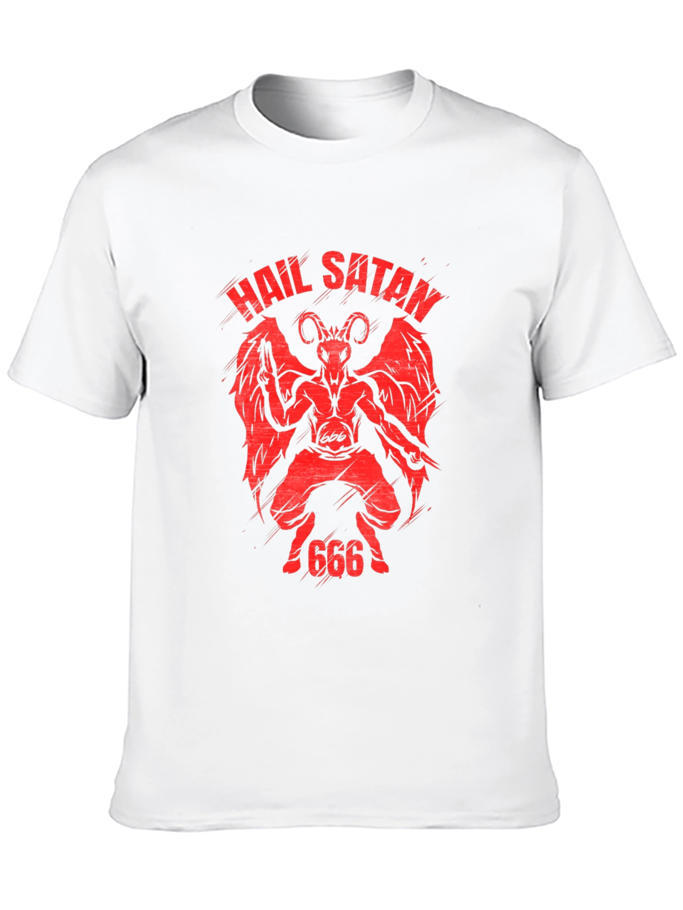 Hail Satan Graphic Tee - Black T-Shirt