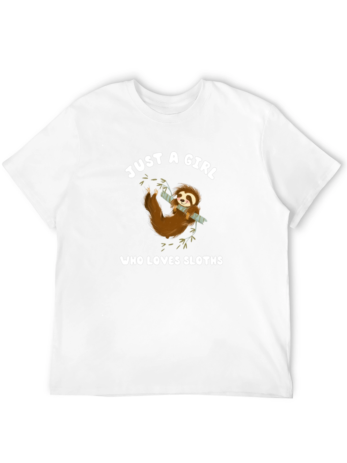 Just a Girl Who Loves Sloths T-Shirt