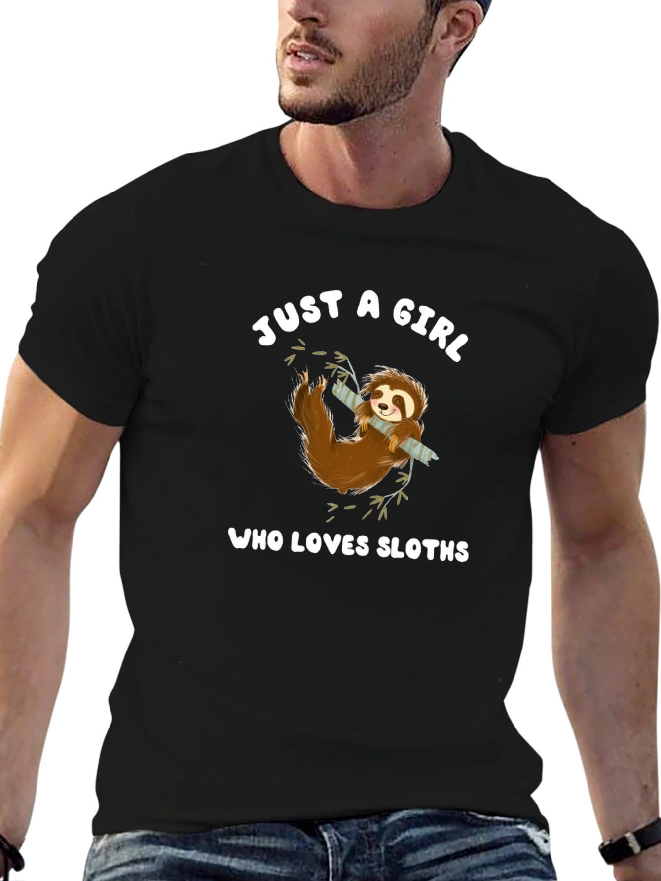 Just a Girl Who Loves Sloths T-Shirt