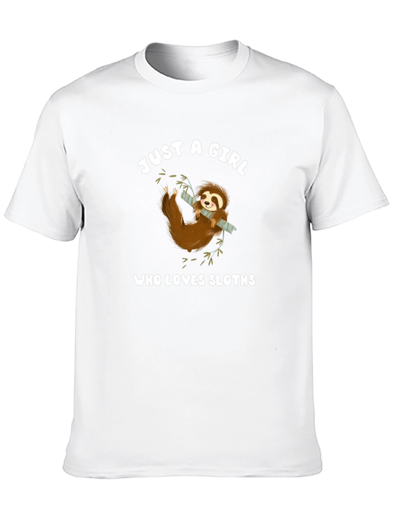 Just a Girl Who Loves Sloths T-Shirt