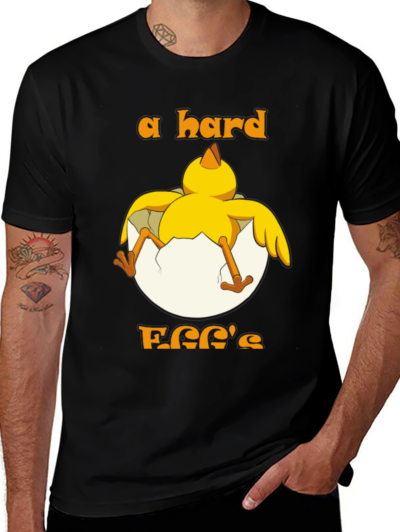 Hard Egg Funny Chick T-Shirt