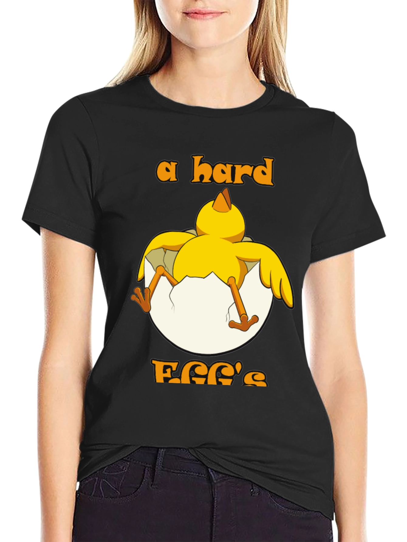 Hard Egg Funny Chick T-Shirt