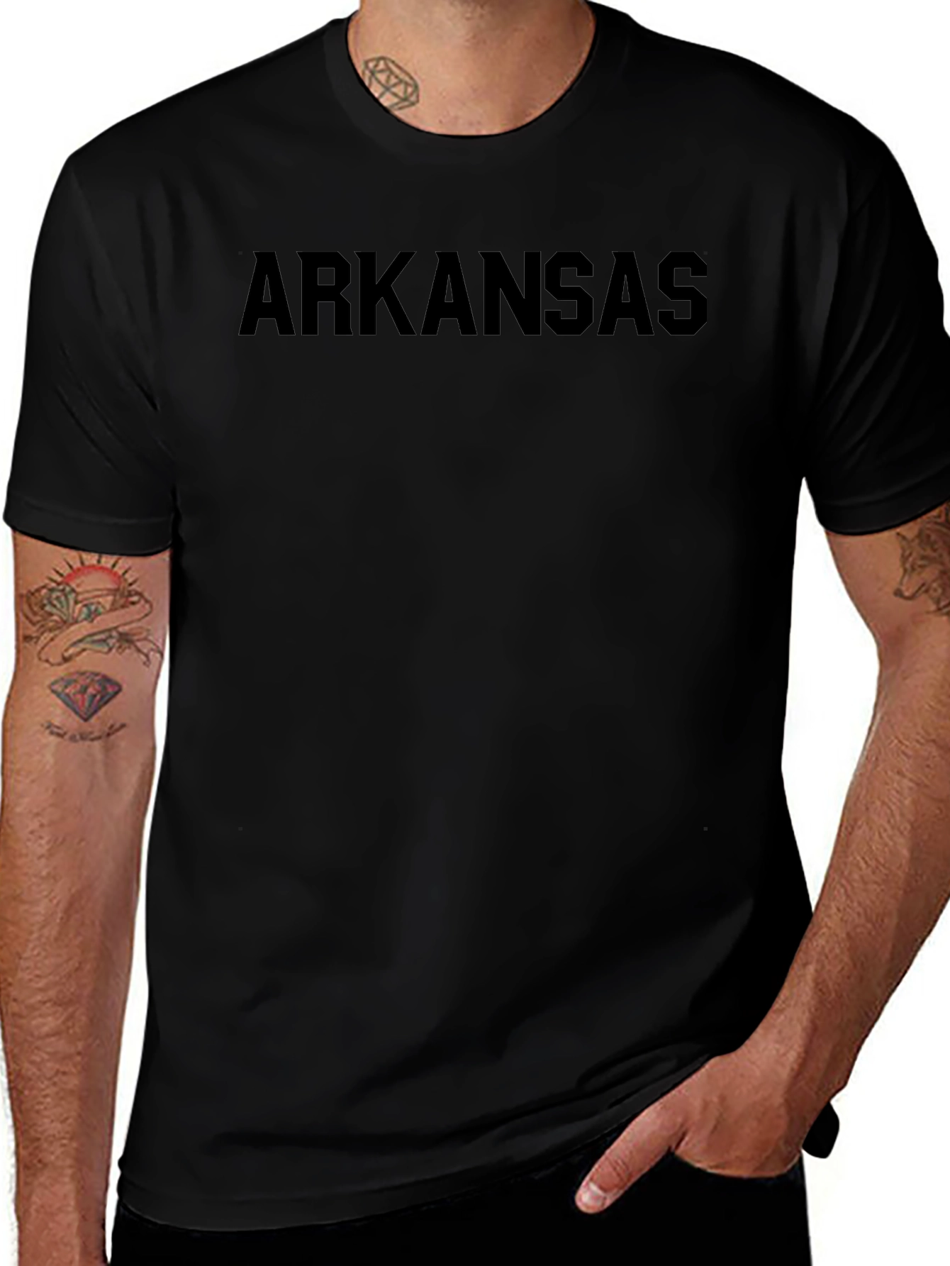 Arkansas Graphic T-Shirt - Classic State Pride Tee