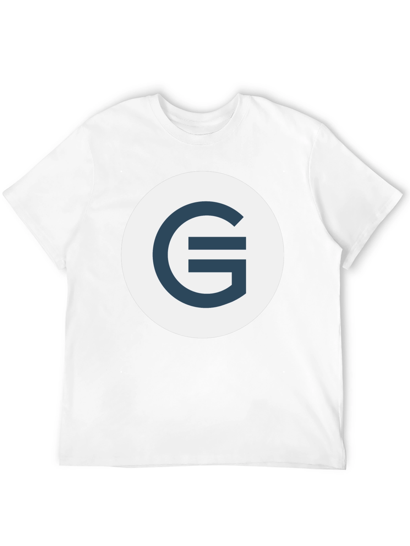 Modern Graphic Tee - Circle G Logo Black T-Shirt