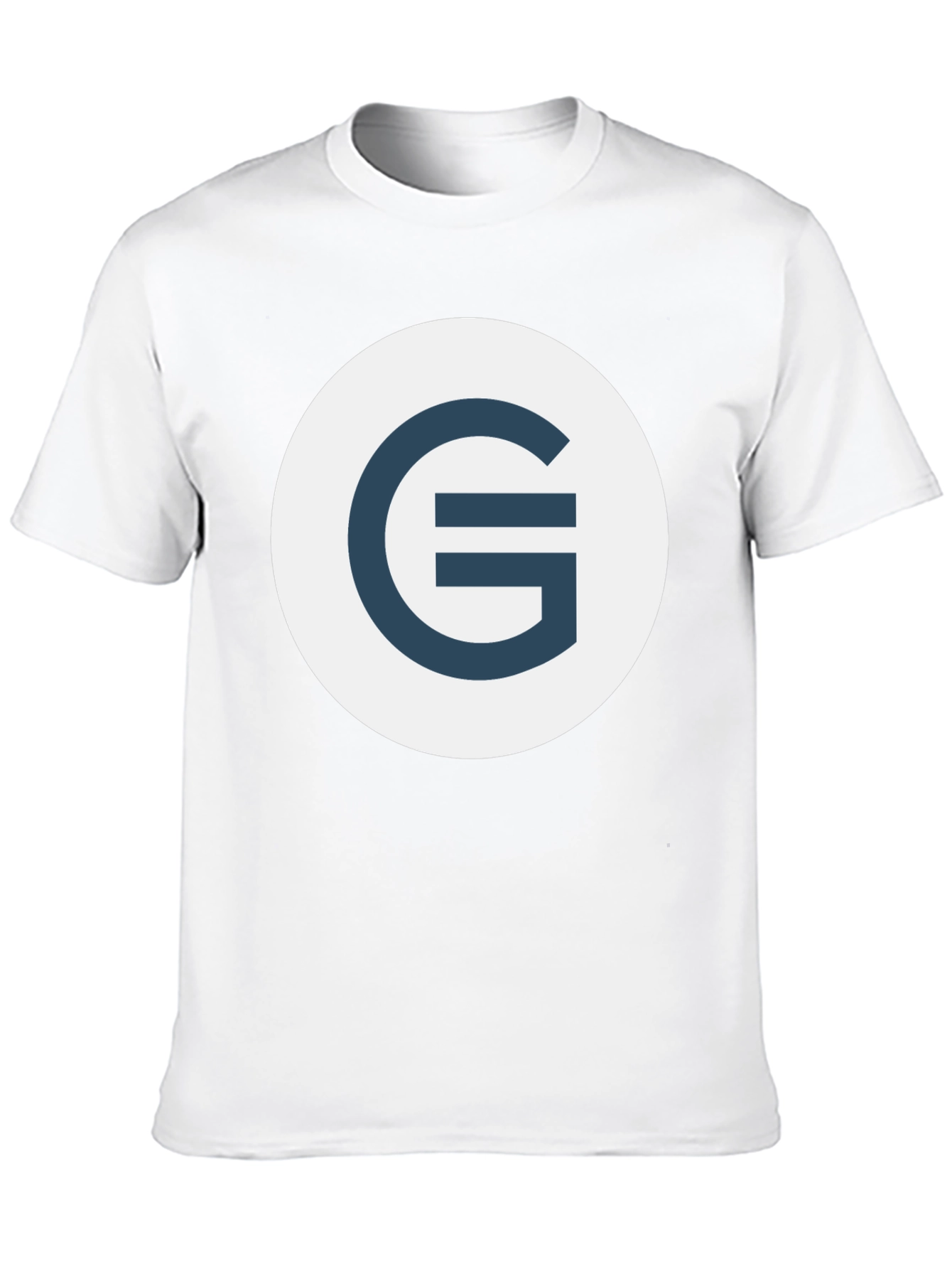Modern Graphic Tee - Circle G Logo Black T-Shirt