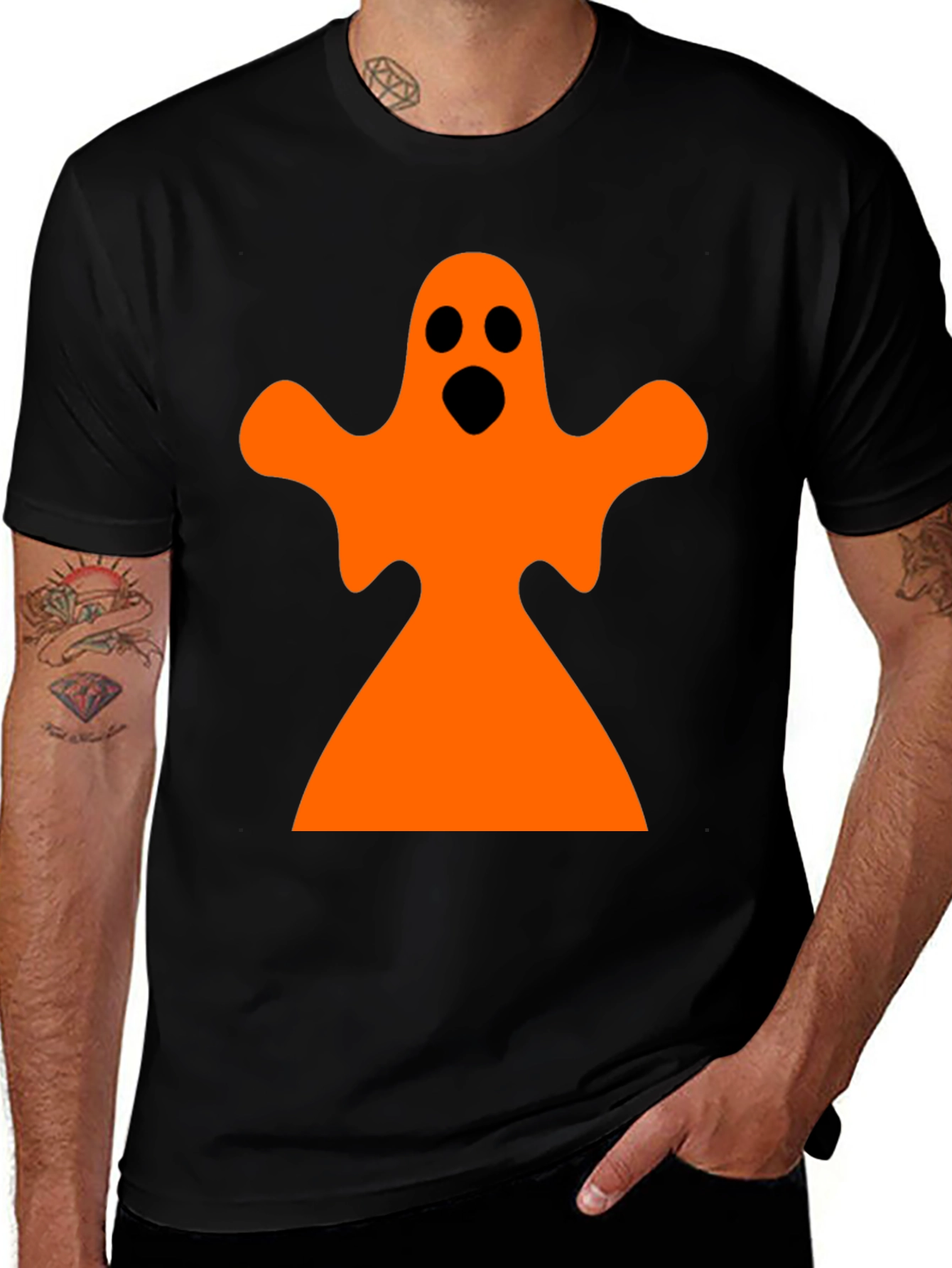 Halloween Ghost T-Shirt - Spooky Fun
