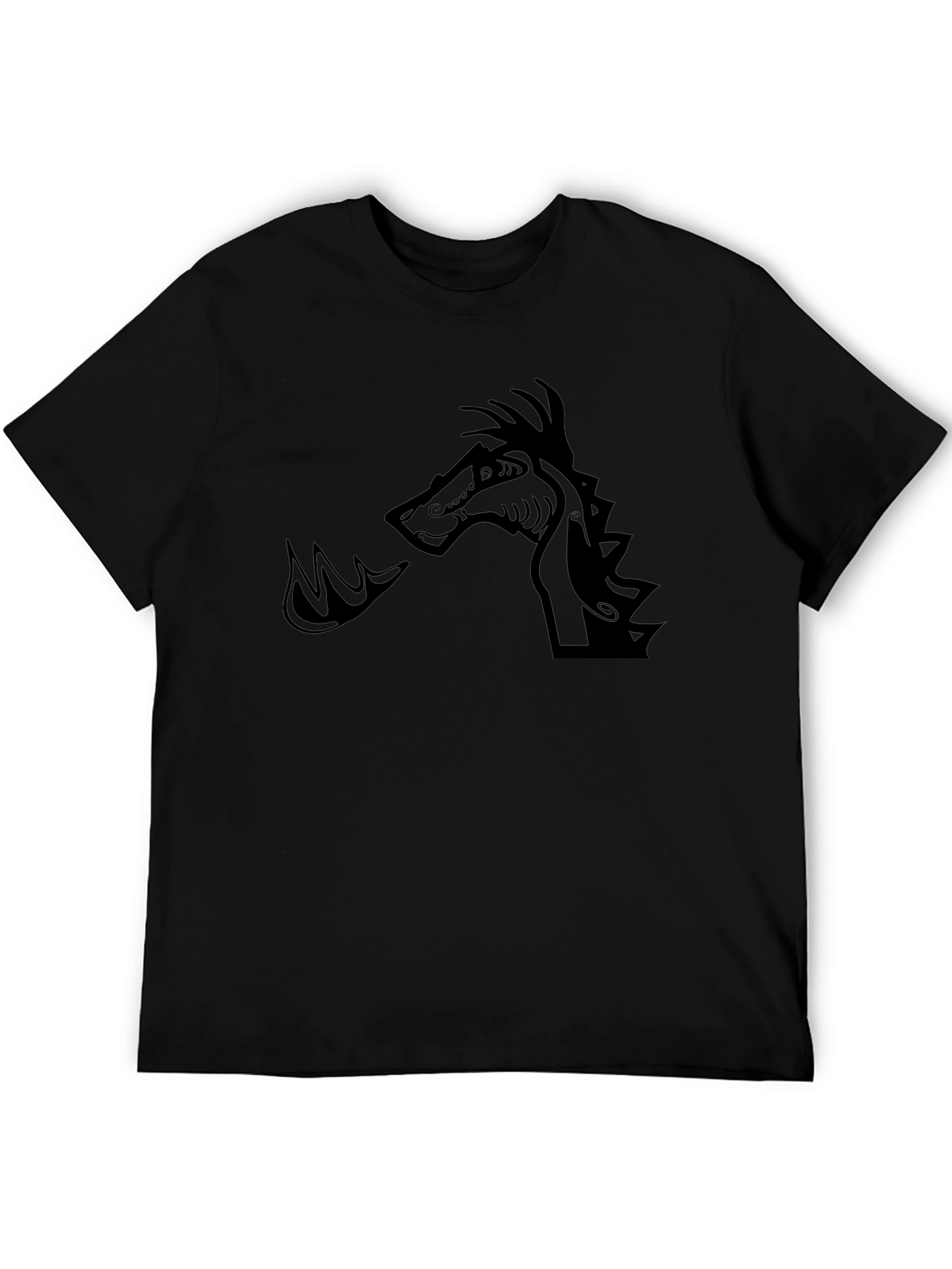 Black Dragon Graphic Tee - Stylish and Unique