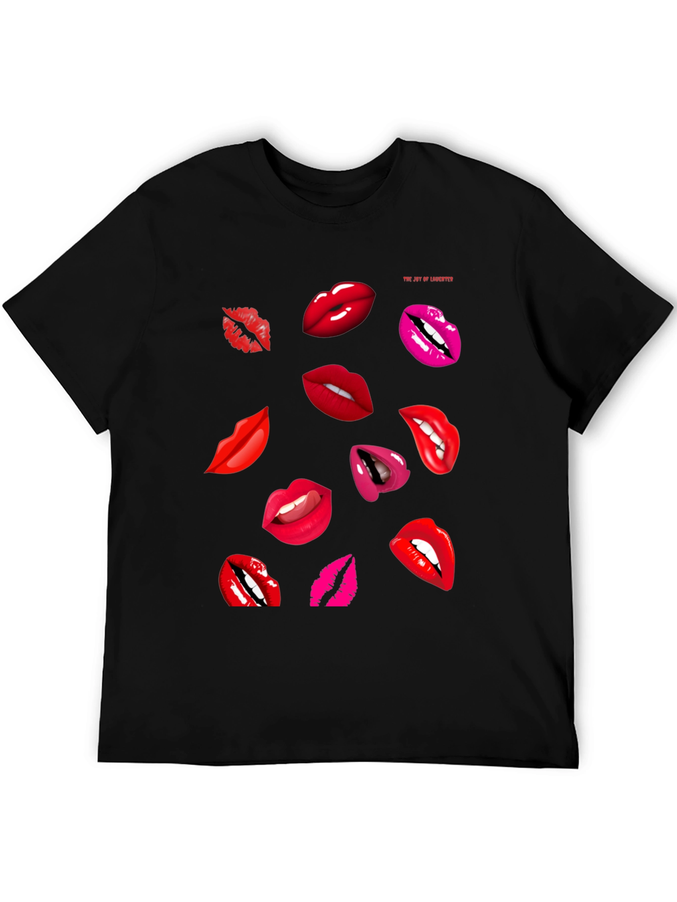 Kiss Me Lips Graphic T-Shirt