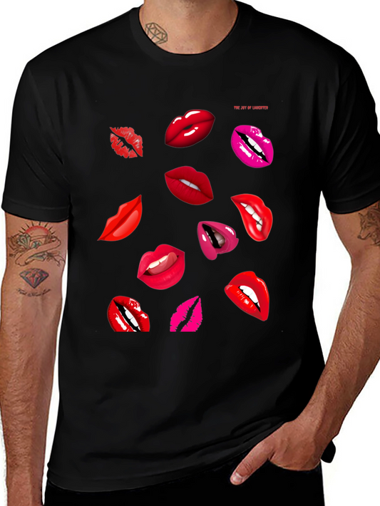 Kiss Me Lips Graphic T-Shirt