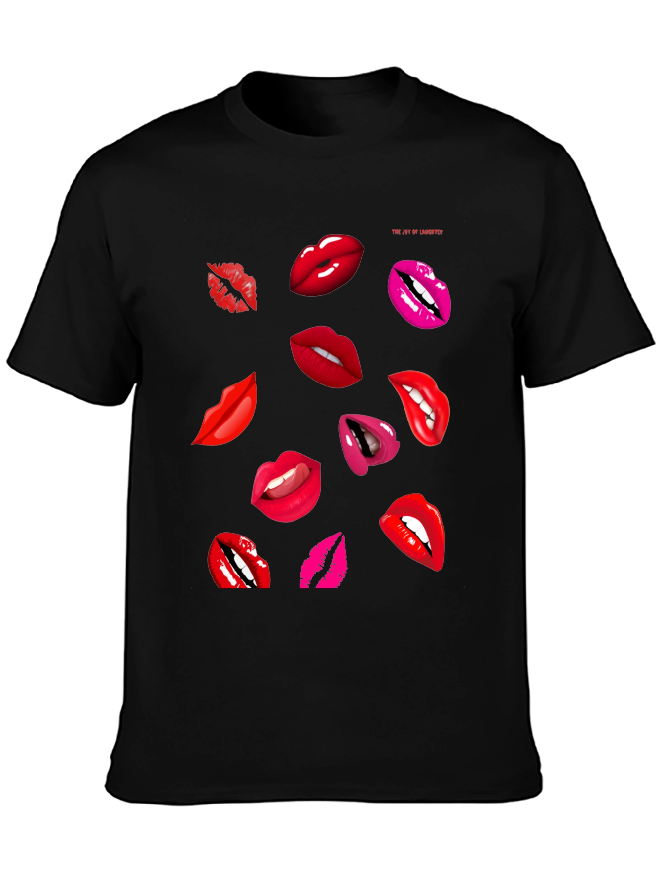Kiss Me Lips Graphic T-Shirt