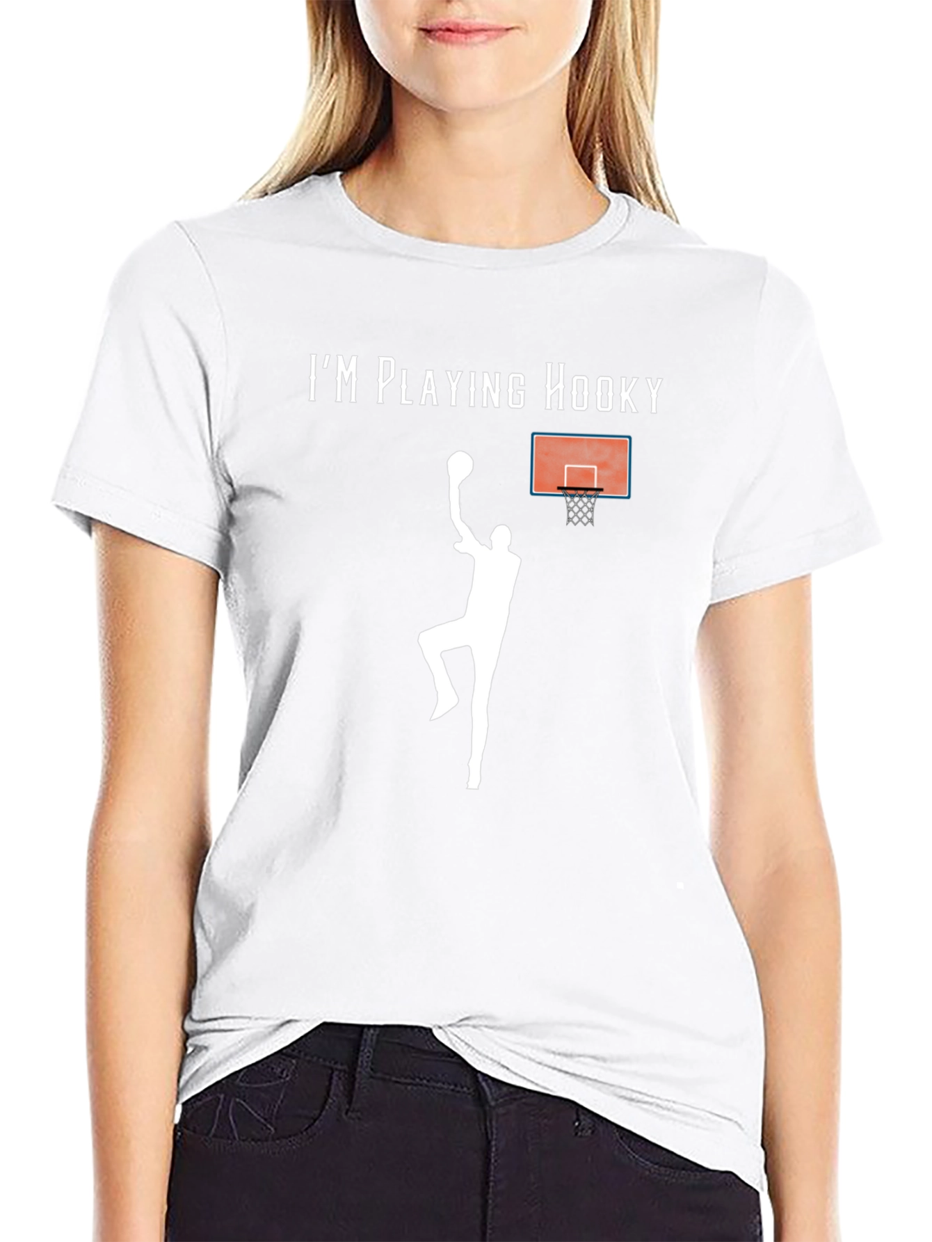 Im Playing Hooky Basketball T-Shirt