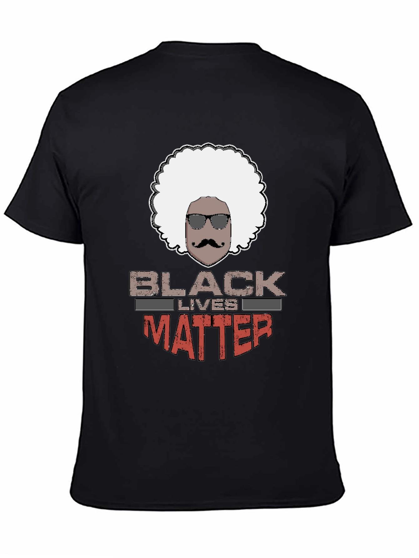 Black Lives Matter Afro T-Shirt