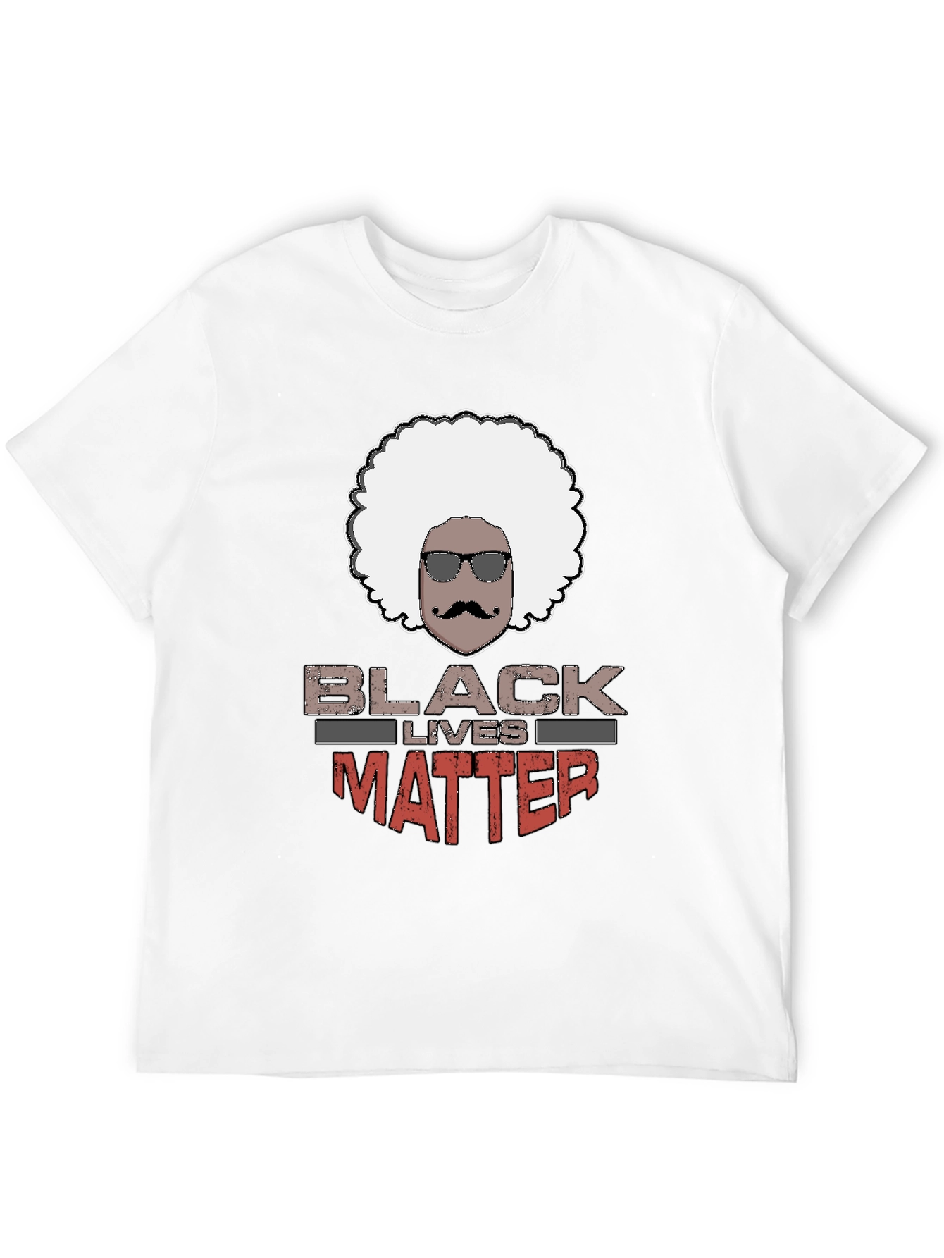 Black Lives Matter Afro T-Shirt