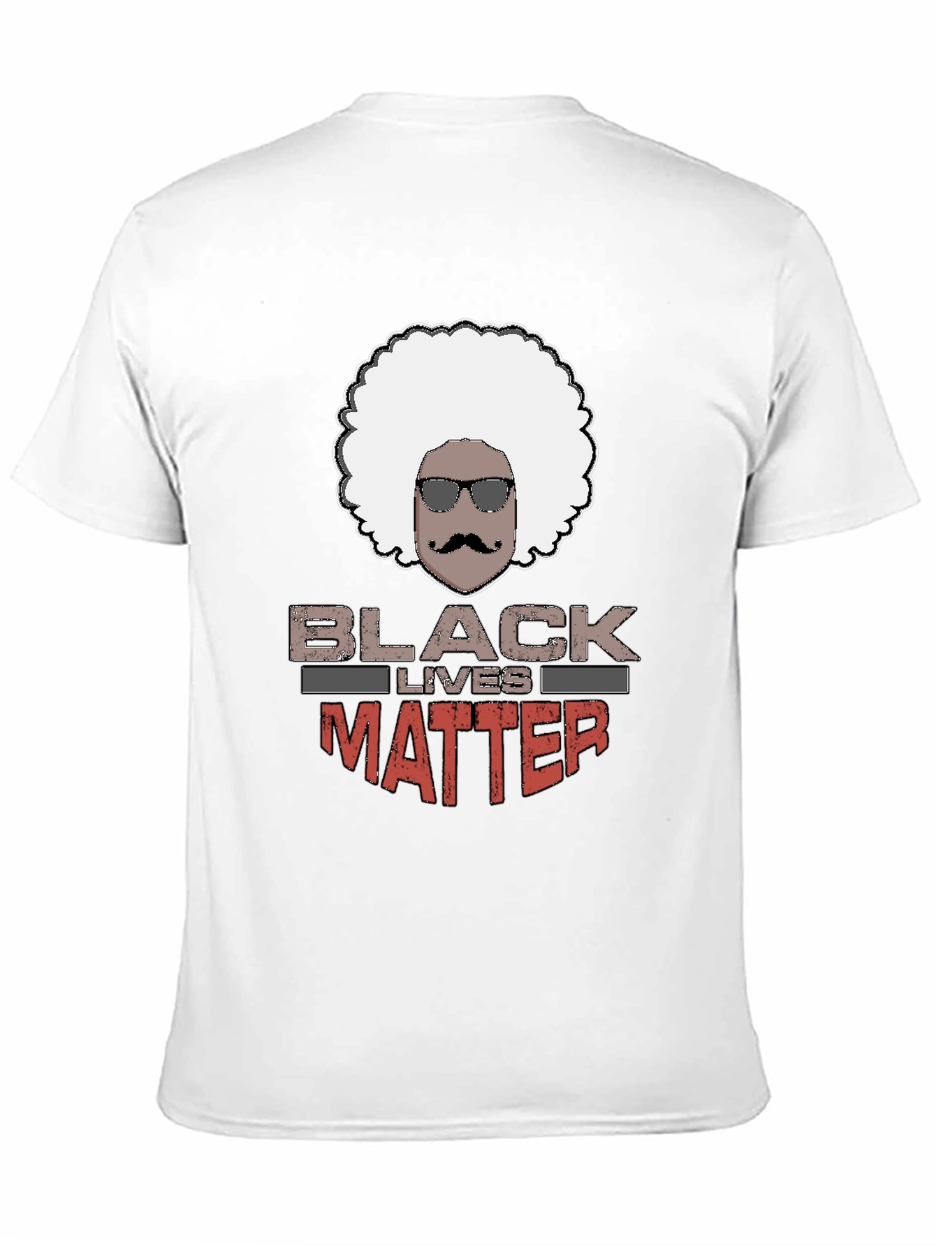 Black Lives Matter Afro T-Shirt