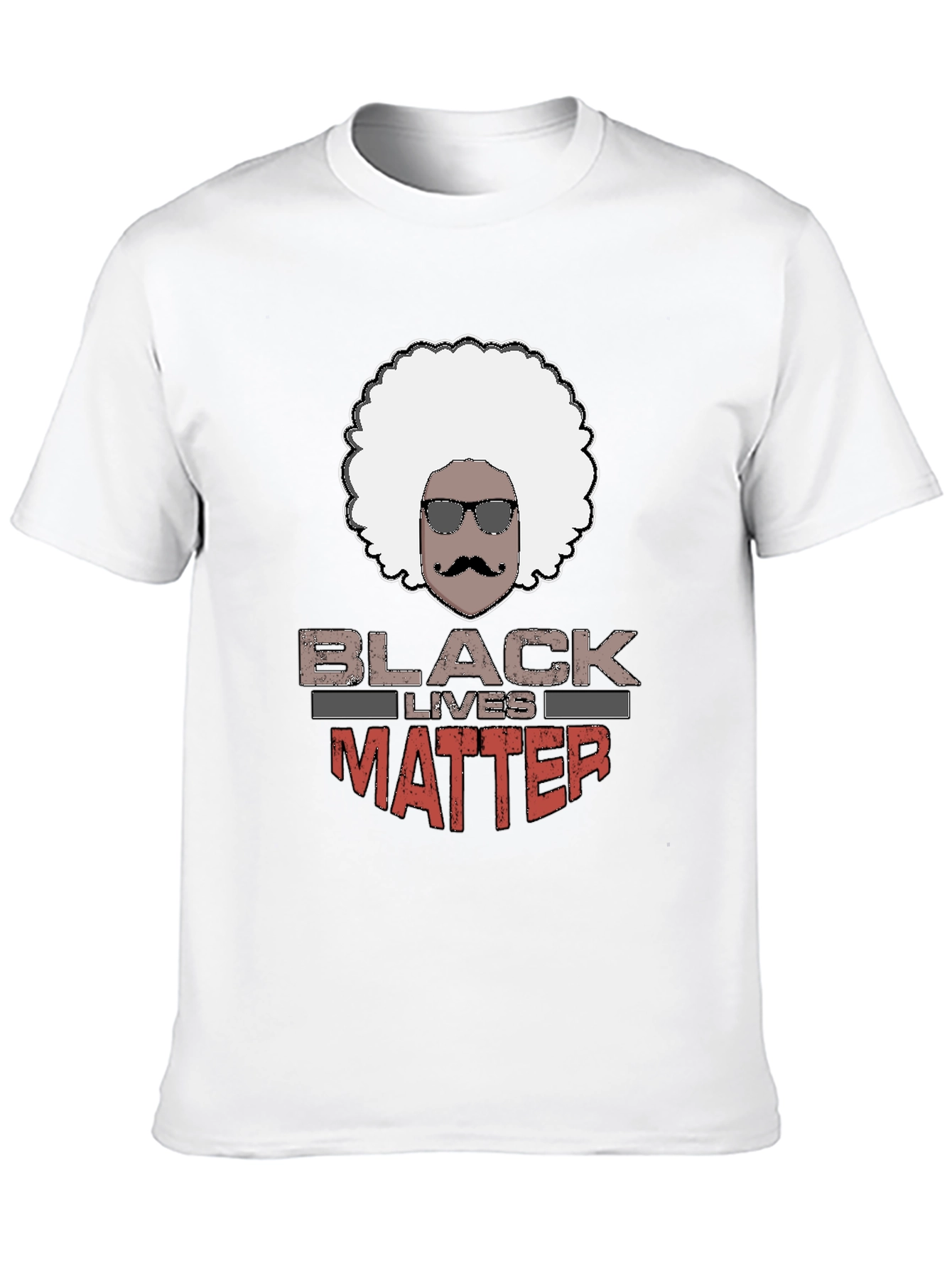 Black Lives Matter Afro T-Shirt