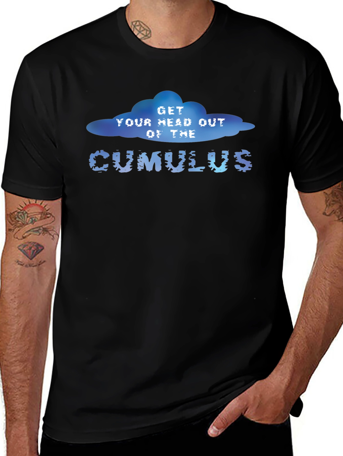 Get Your Head Out of The Cumulus Graphic T-Shirt