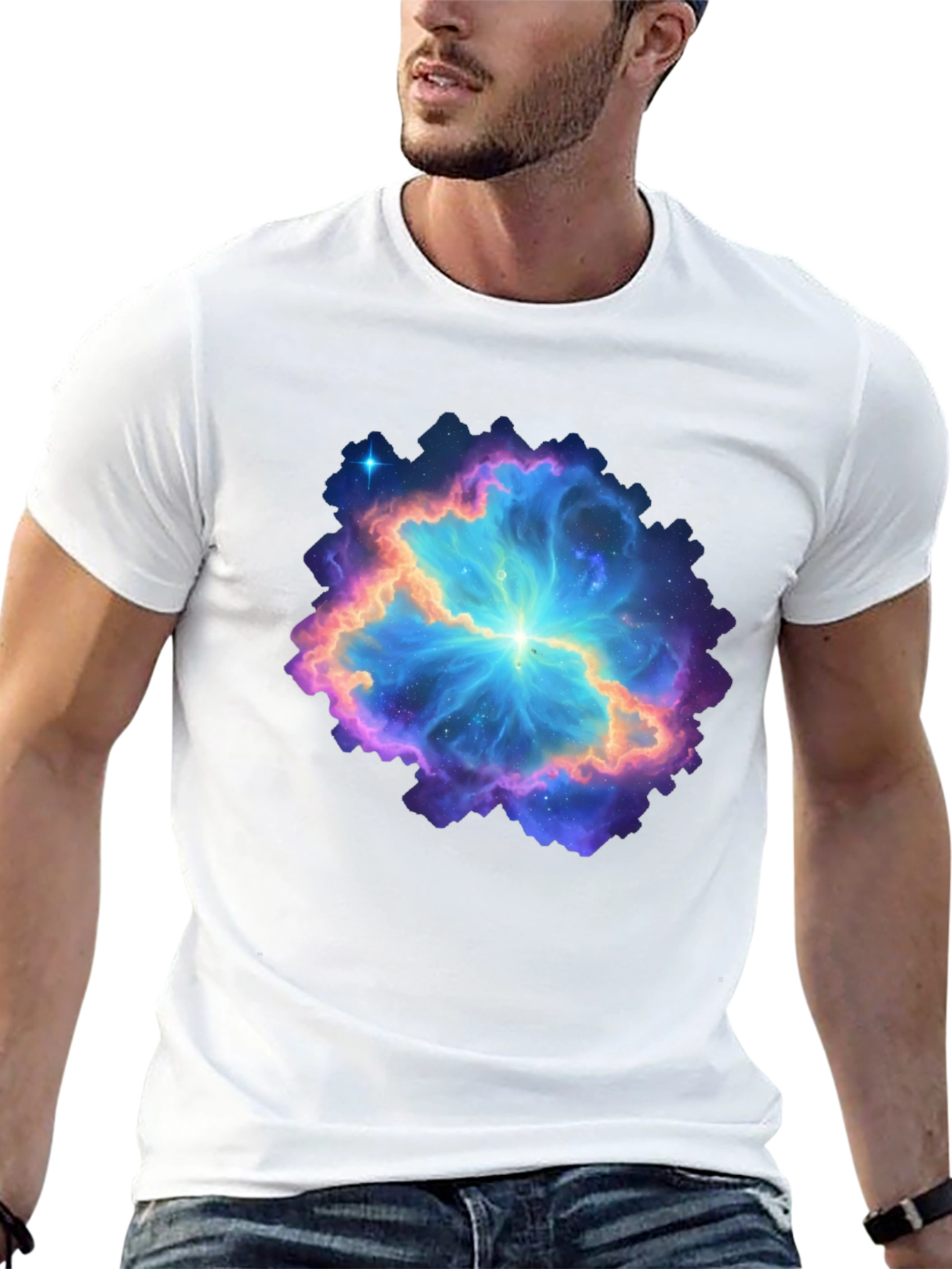 Nebula Galaxy T-Shirt - Cosmic Design Tee