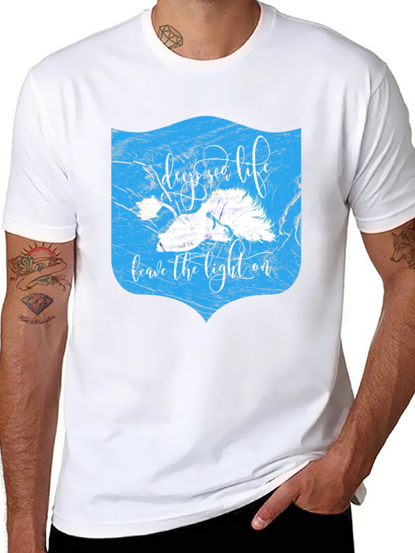 Deep Sea Life T-Shirt - Leave the Light On